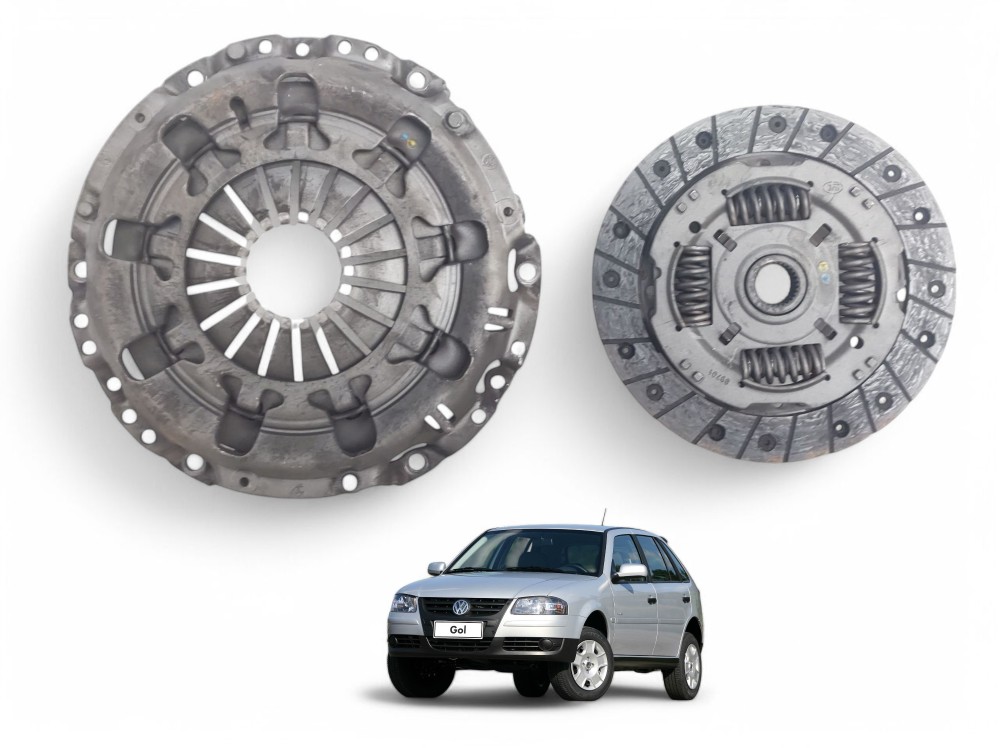 Platô Disco Embreagem Gol 1.0 Power G4 2005 A 2009 Cinza