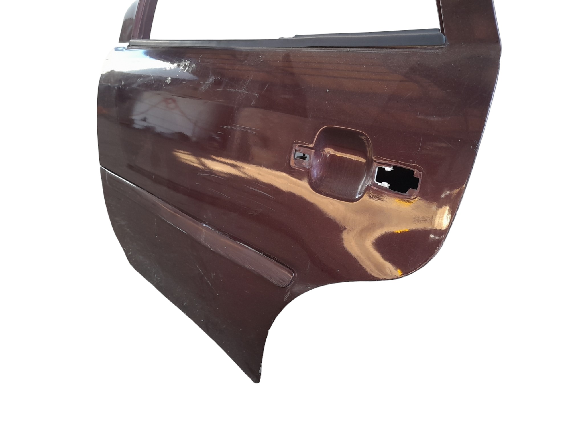 Porta Traseira Esquerda Volkswagen Gol Parati G2 G3  96/05 Traseira Esquerdo Vermelho 2