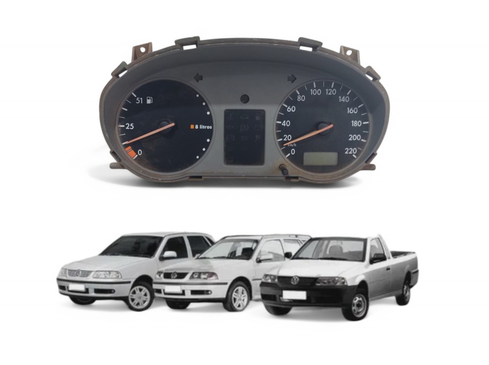 Painel Velocímetro Gol Saveiro Parati G3 2000 A 05 880462011 Cinza