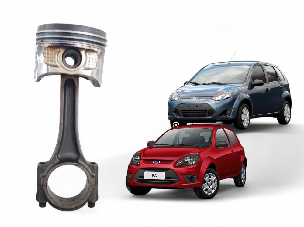 Biela Reta Ford Ka Fiesta 2004 A 2012 Pistão S Garantia