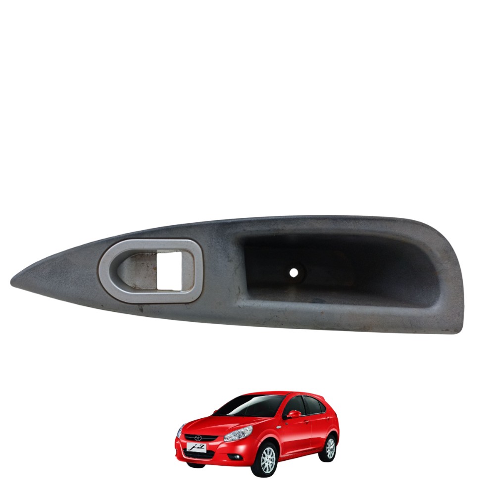 Moldura Botão Vidro T.D Jac J3 Avaria Estética 2010/2013