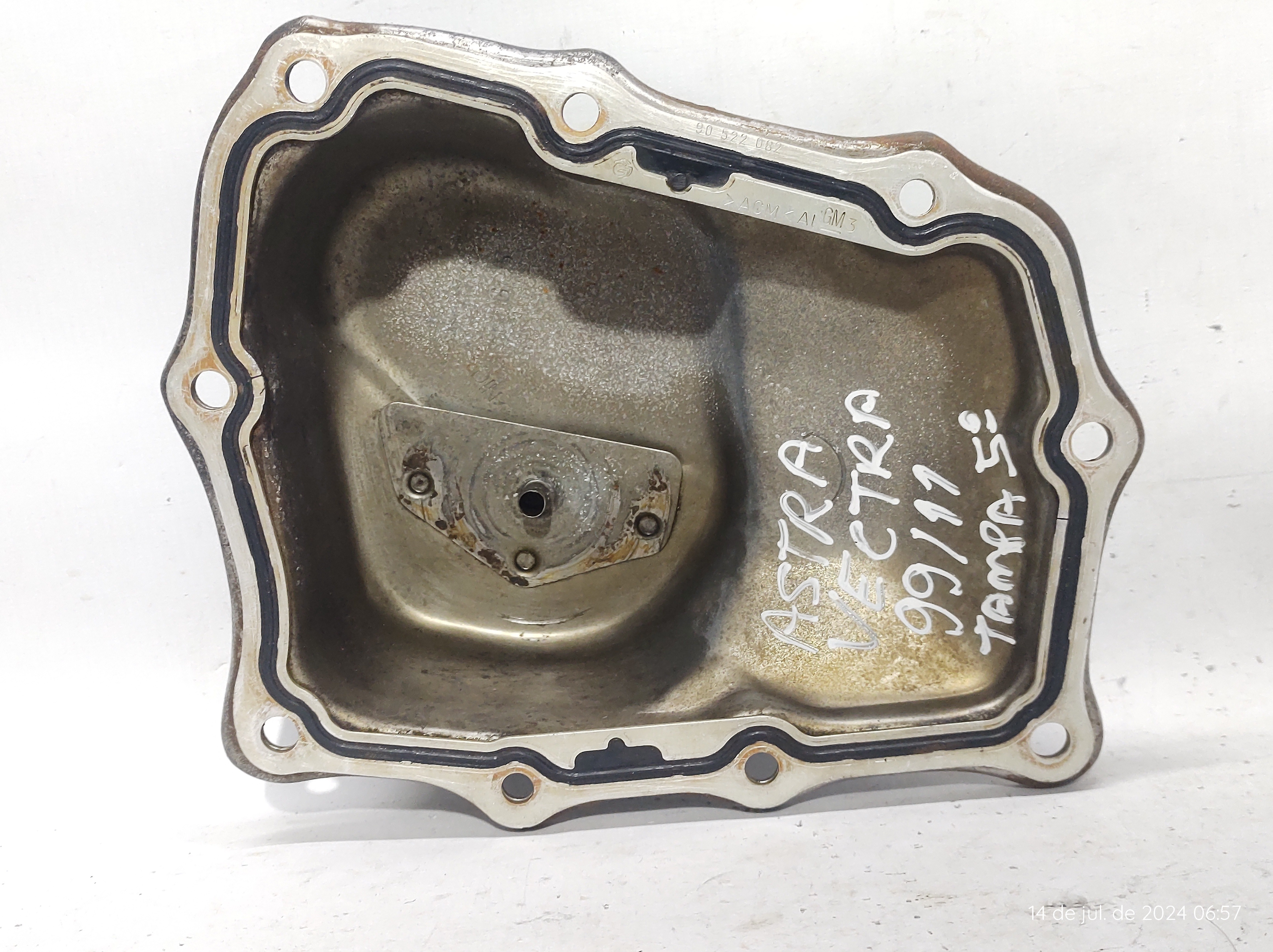 Tampa Cambio 5ª Marcha Vectra Astra 99 A 11 90522082 Preto 8