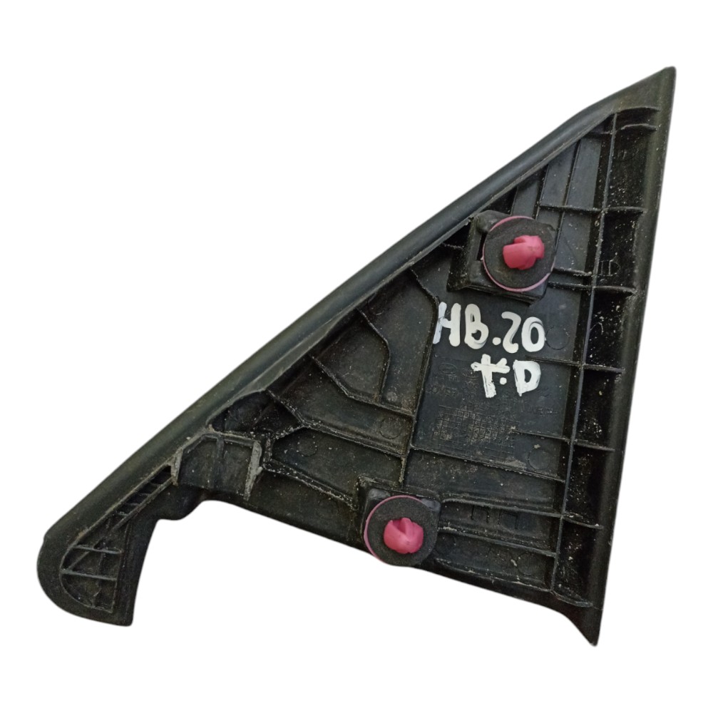 Acabamento Interno Porta Traseira Direita Hb20s 2020 A 2022 Preto 4