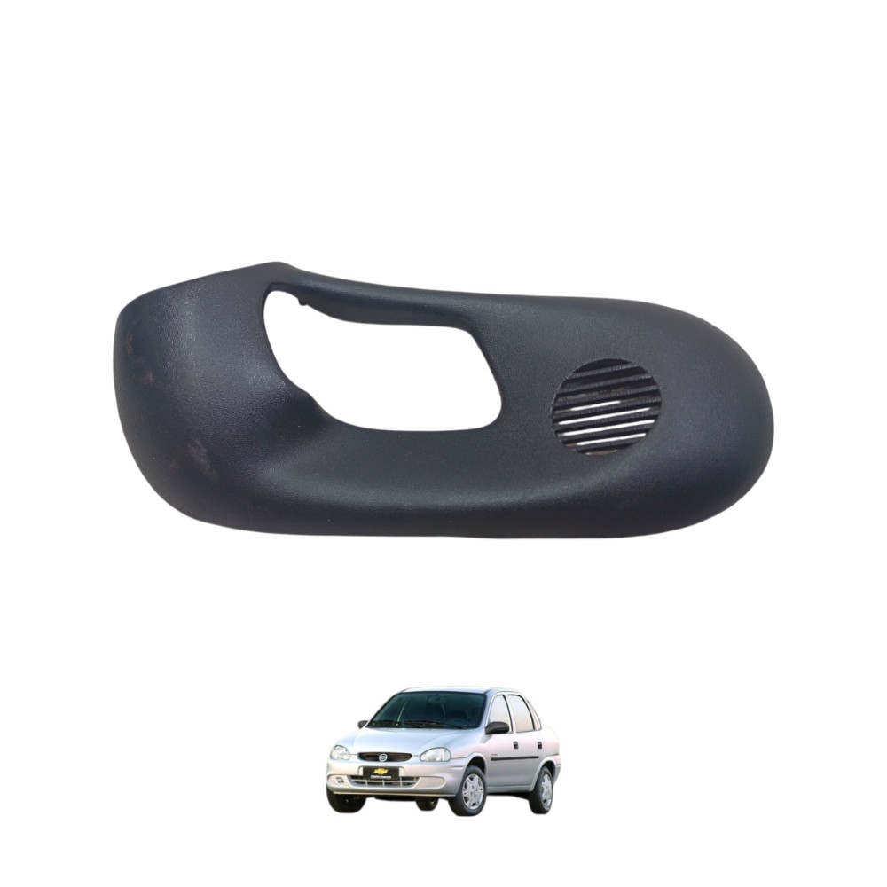 Moldura Puxador Porta Dianteira Direita Corsa 96/10 90383330 Preto