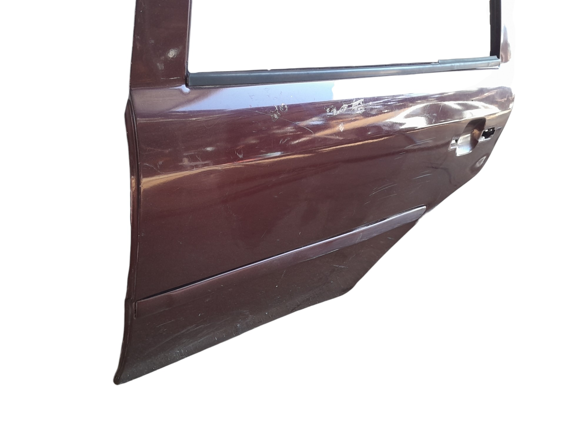 Porta Traseira Esquerda Volkswagen Gol Parati G2 G3  96/05 Traseira Esquerdo Vermelho 4