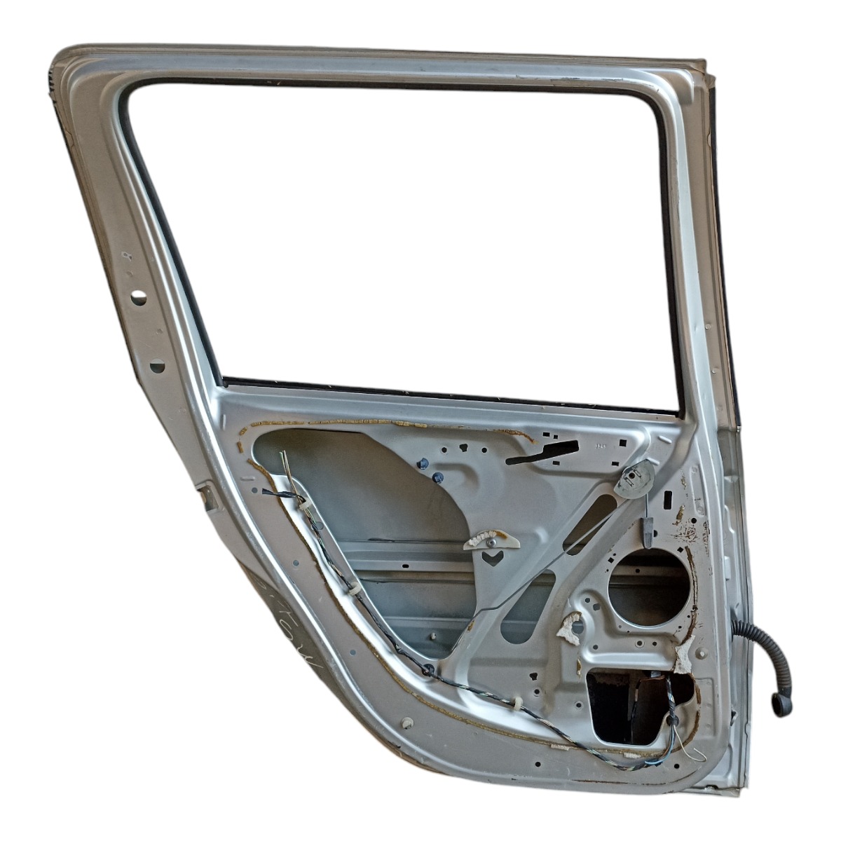 Porta Traseira Esquerda Peugeot 206 207 Sw Com Detalhe Traseira Esquerdo Prata 6