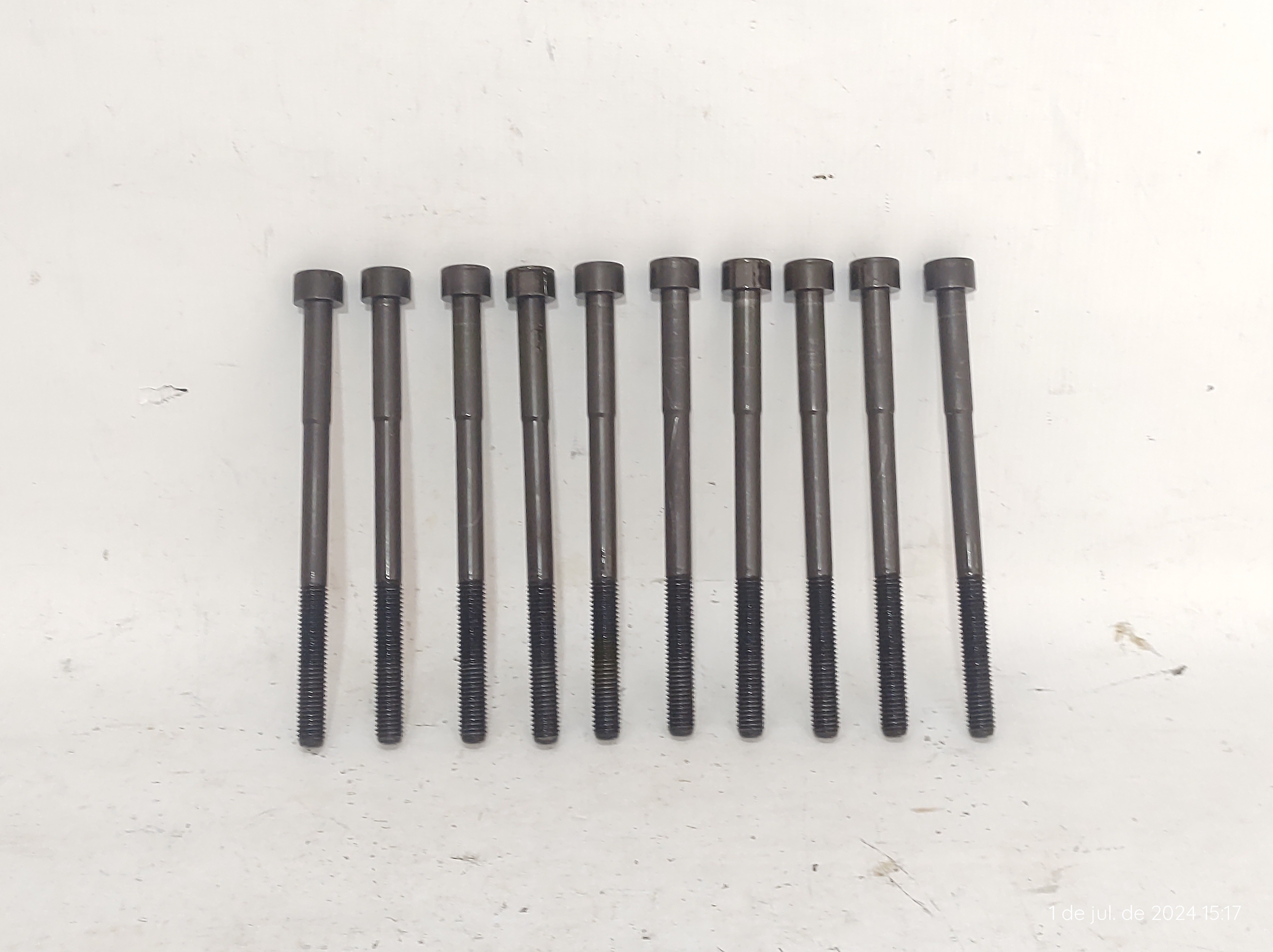 Parafusos Cabeçote Corolla 1.8 Automático 09 A 11 6