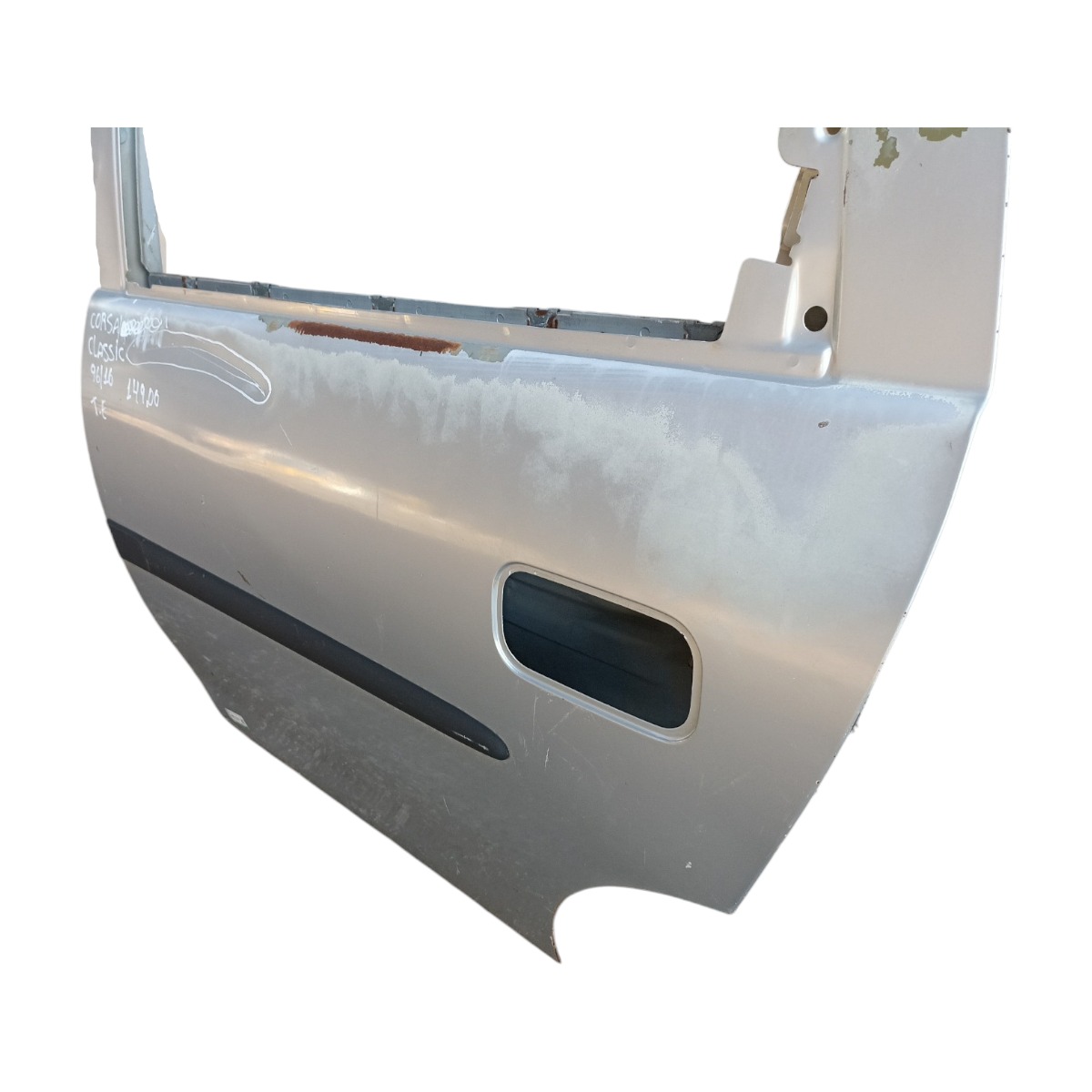 Porta Traseira Esquerda Chevrolet Corsa Classic 96/16 Avaria Traseira Esquerda Prata 3