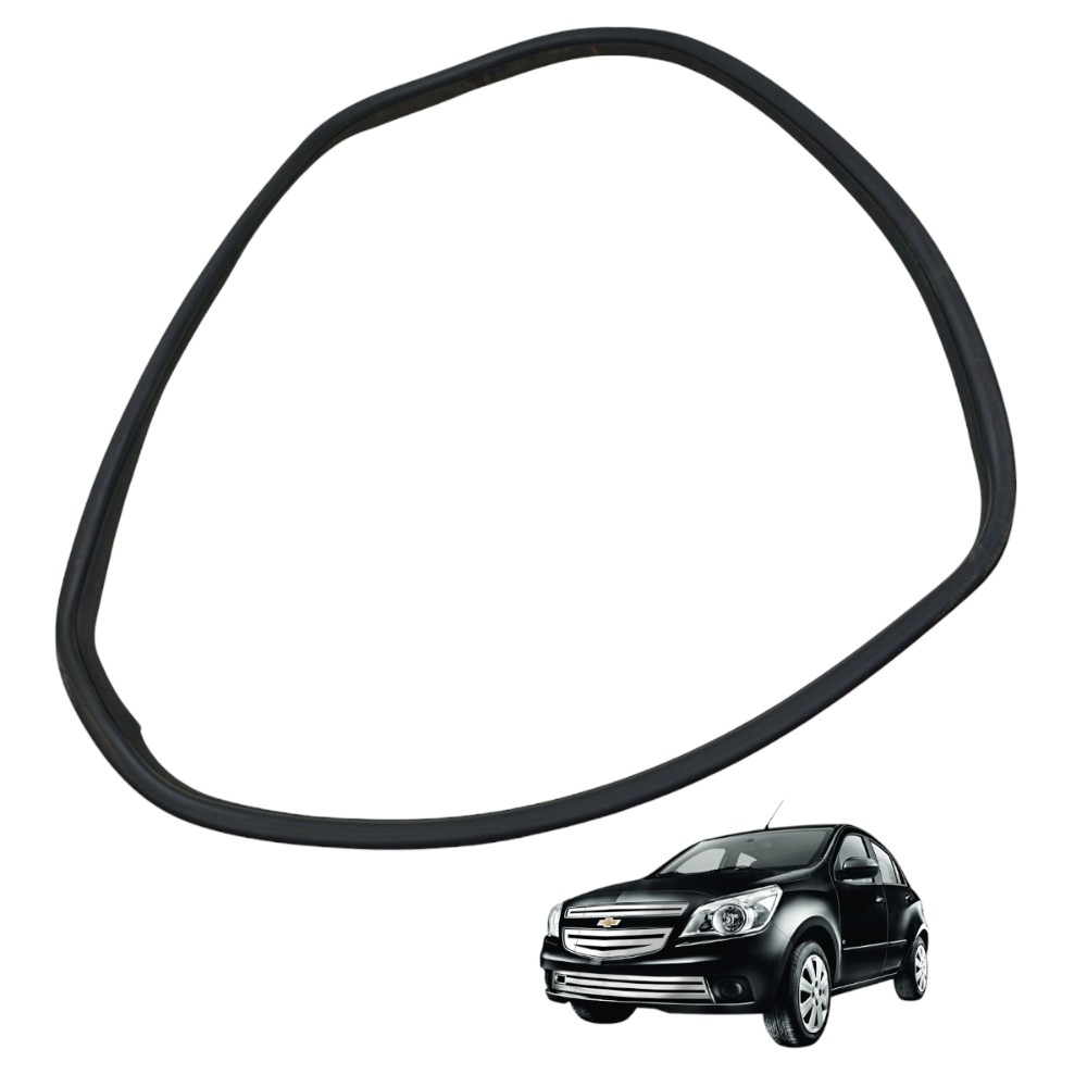 Borracha Vedação Porta Traseira Agile 2009 2010 A 2014