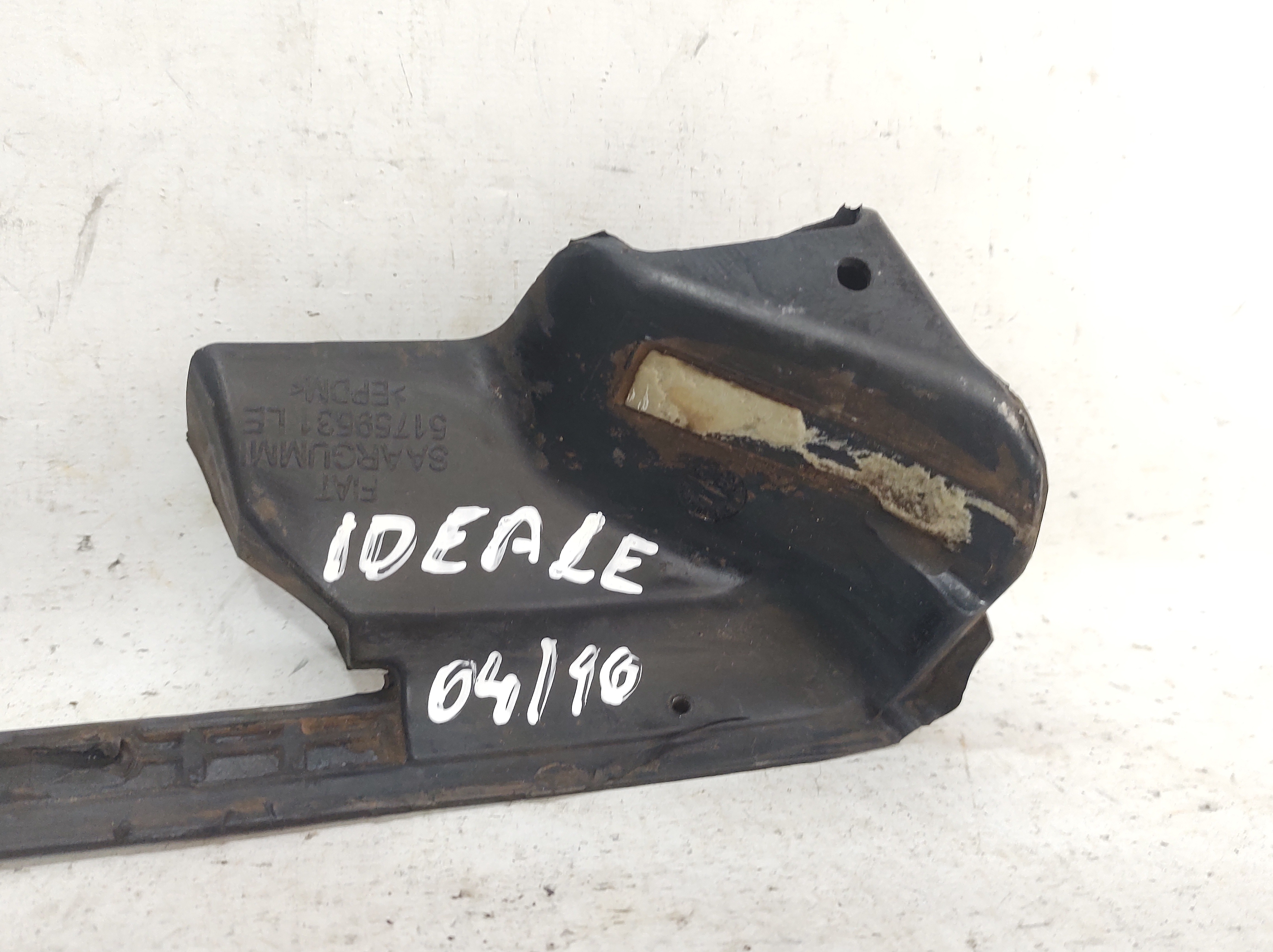 Moldura Esquerda Grade Churrasqueira Idea 4 A 10 51759531 Preto Borracha 5