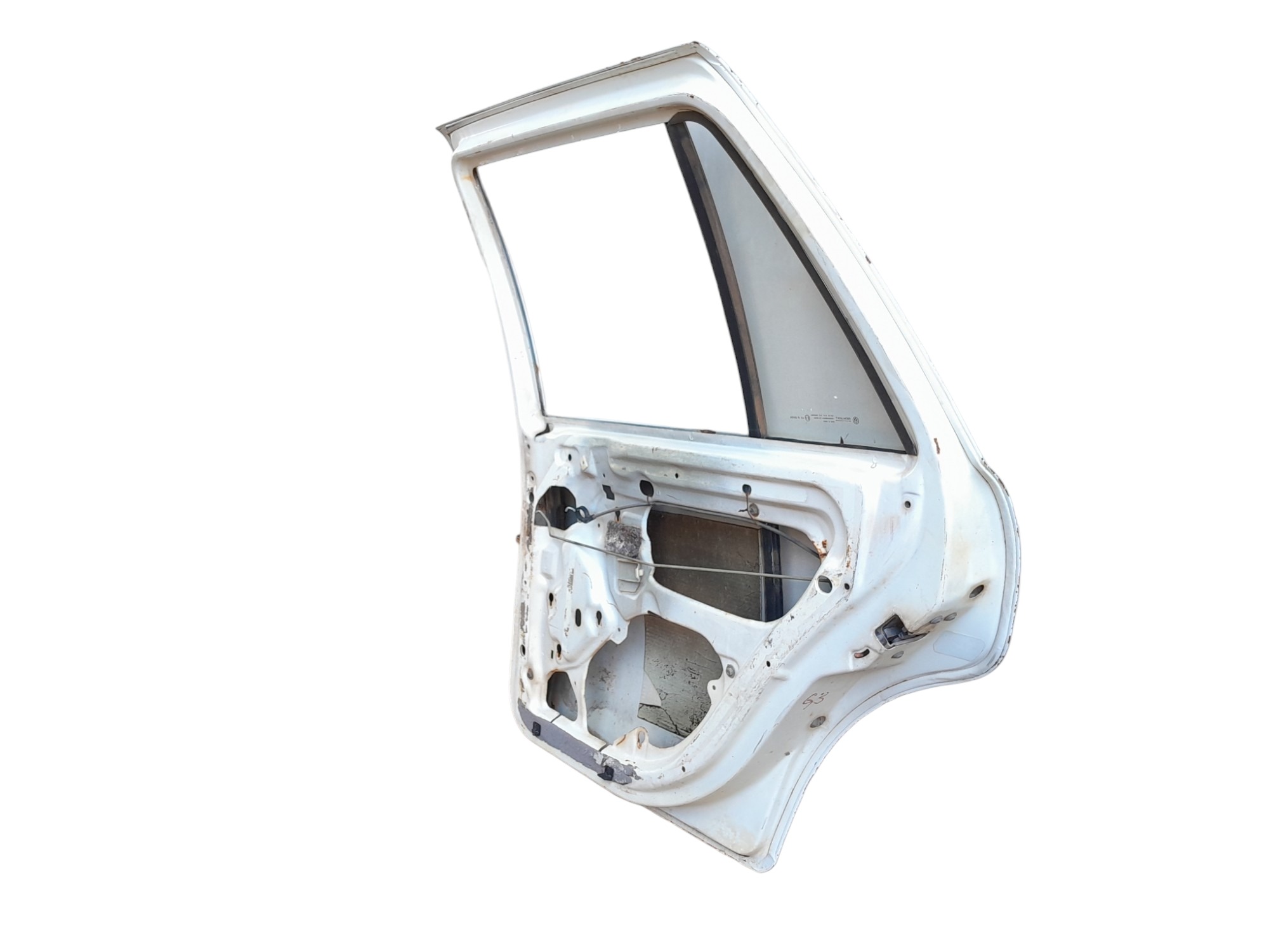 Porta Traseira Direita Volkswagen Parati Gol G2 G3 96 A 05 Traseira Direito Branco 6