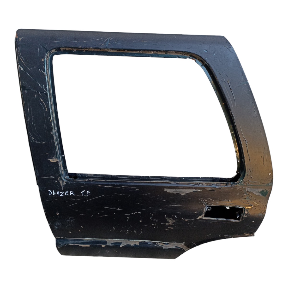 Porta Traseira Esquerda Chevrolet Blazer 1995/2000 Original Traseira Esquerda Verde 4