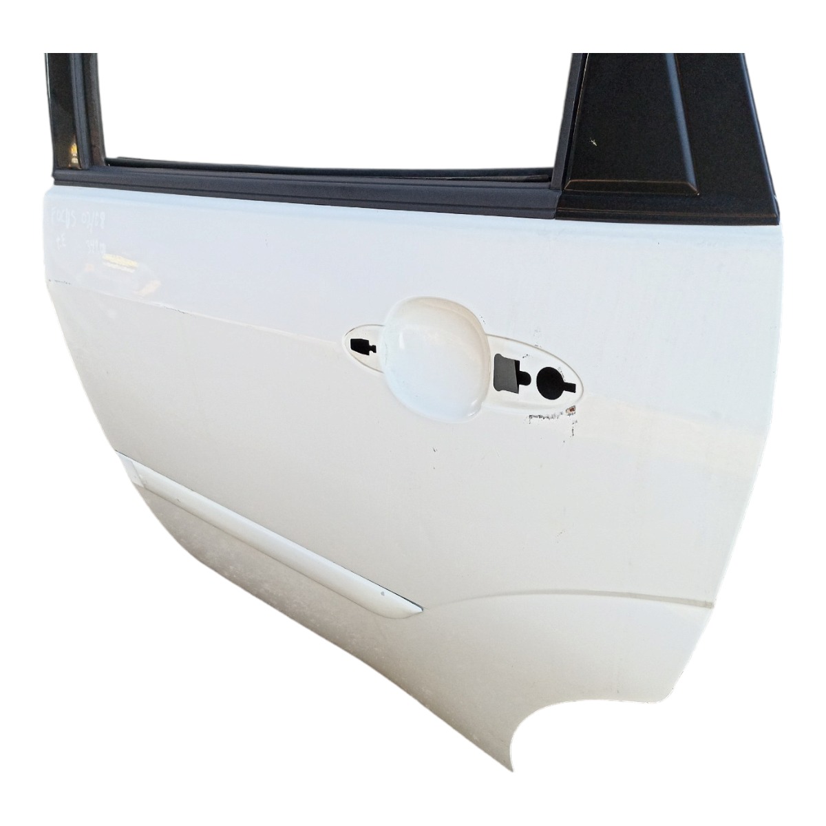 Porta Traseira Esquerda Ford Focus 2002 A 2008 Bom Estado Traseira Esquerda Branco 3