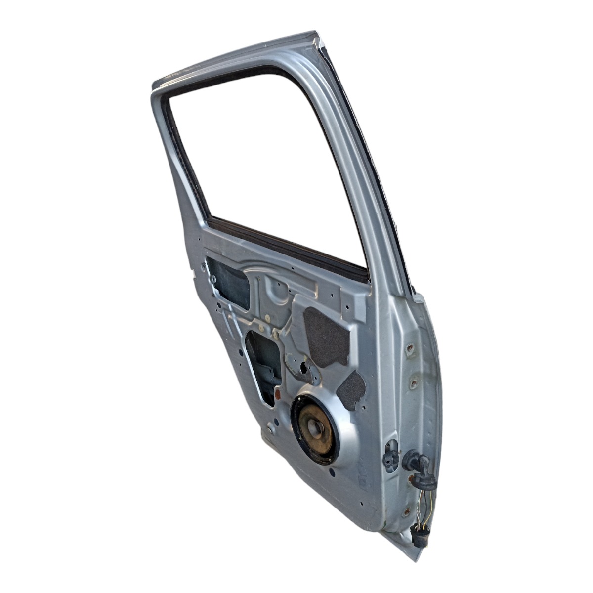 Porta Traseira Esquerda Ford Fiesta 2004 A 2012 Para Recup.. Traseira Esquerda Prata 6