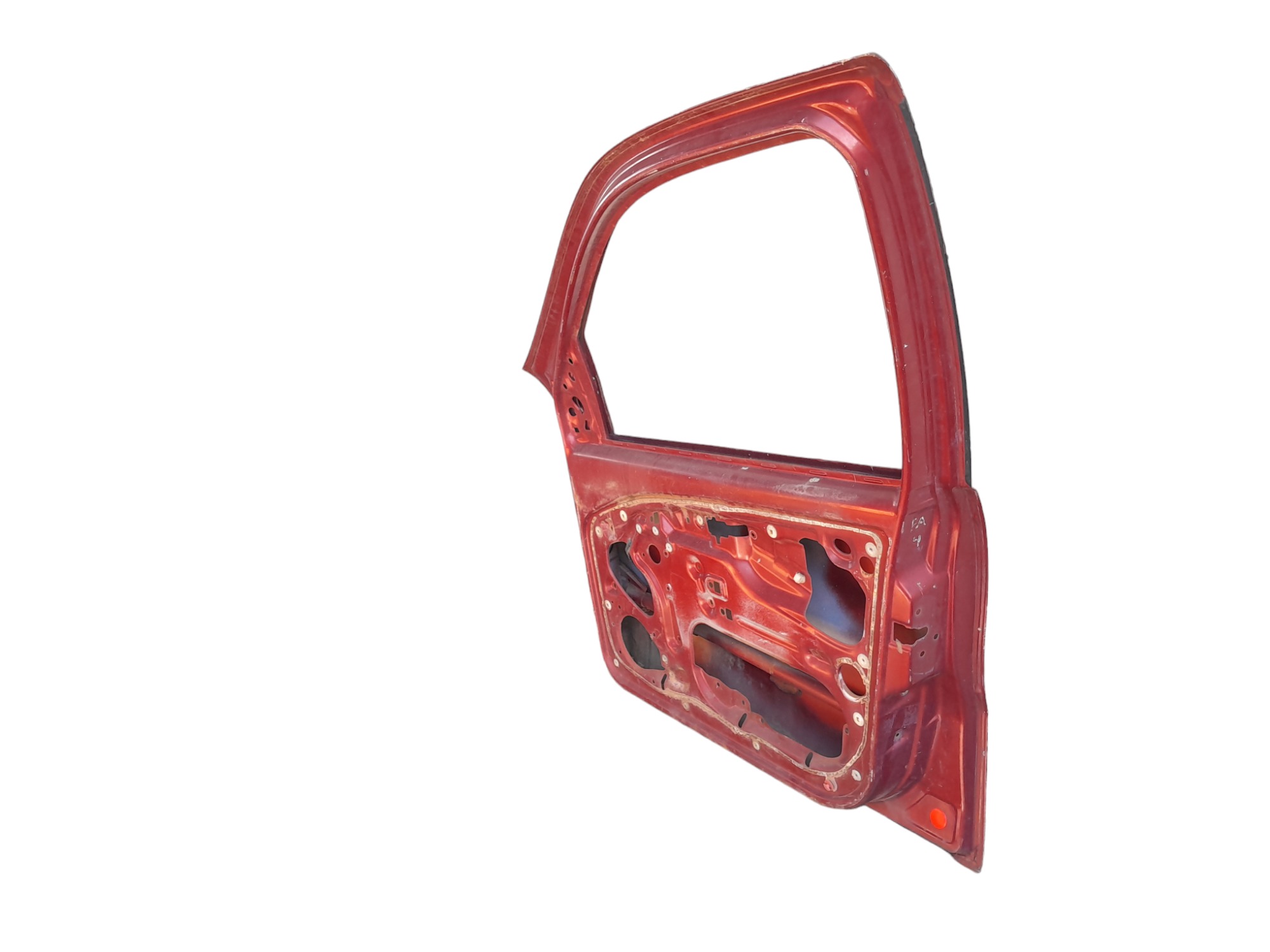 Porta Dianteira Direita Fiat Palio Siena 1996 A 2003 Detalhe Dianteira Direito Vermelho 6