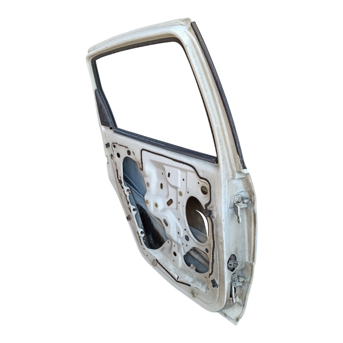 Porta Traseira Esquerda Ford Focus 2002 A 2008 Bom Estado Traseira Esquerda Branco 6