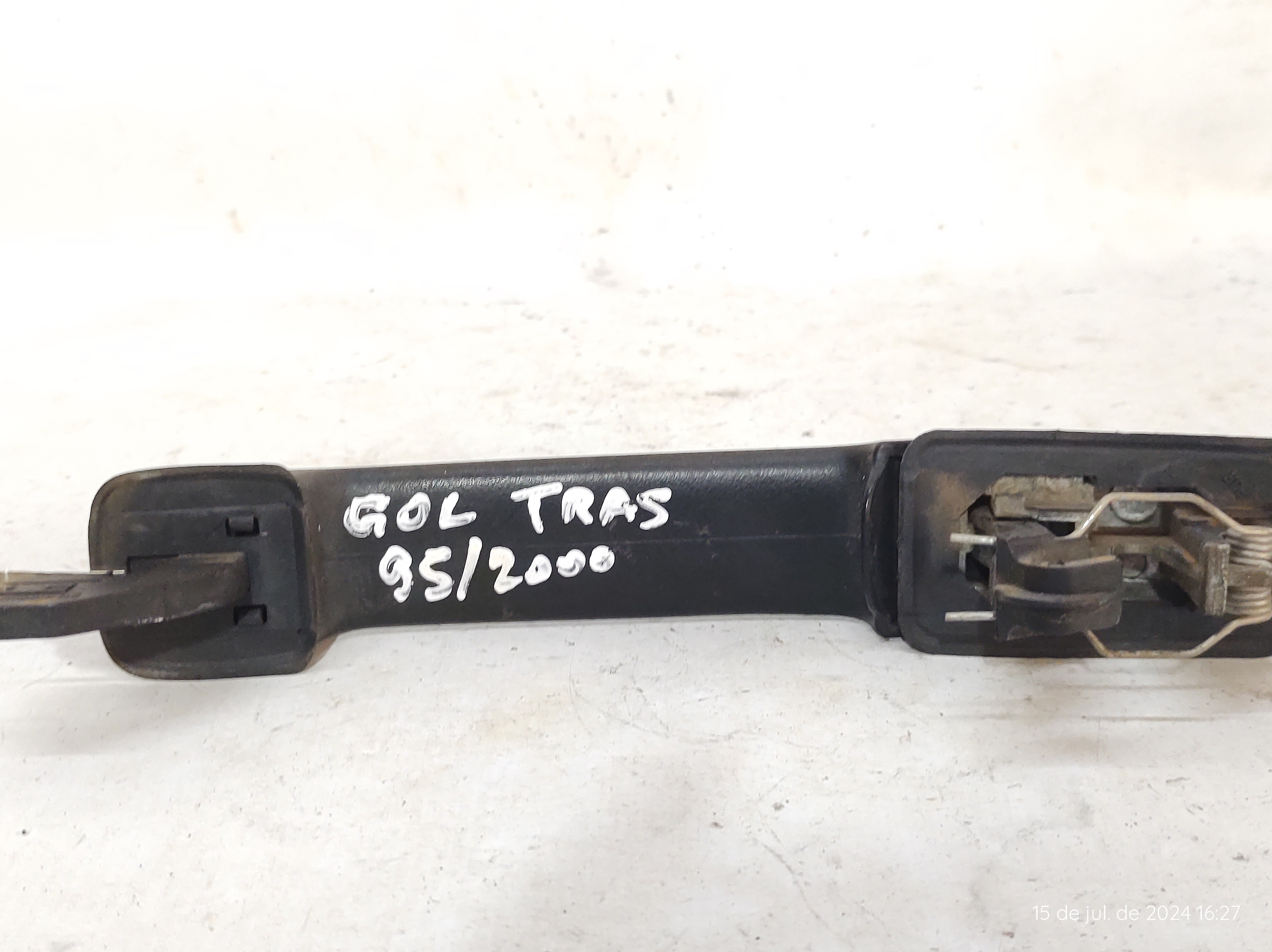 Maçaneta Traseira Ambo Lados Gol Parati G2 95 A 00 372337206 Preto Traseira 6