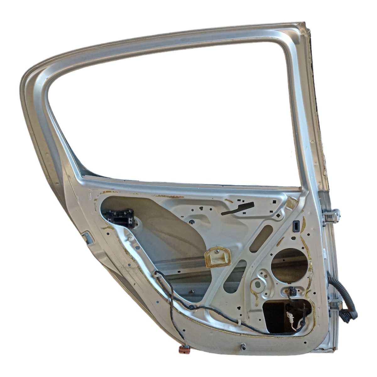 Porta Traseira Esquerda Peugeot 206 207 Todos Original Traseira Esquerda Prata 5