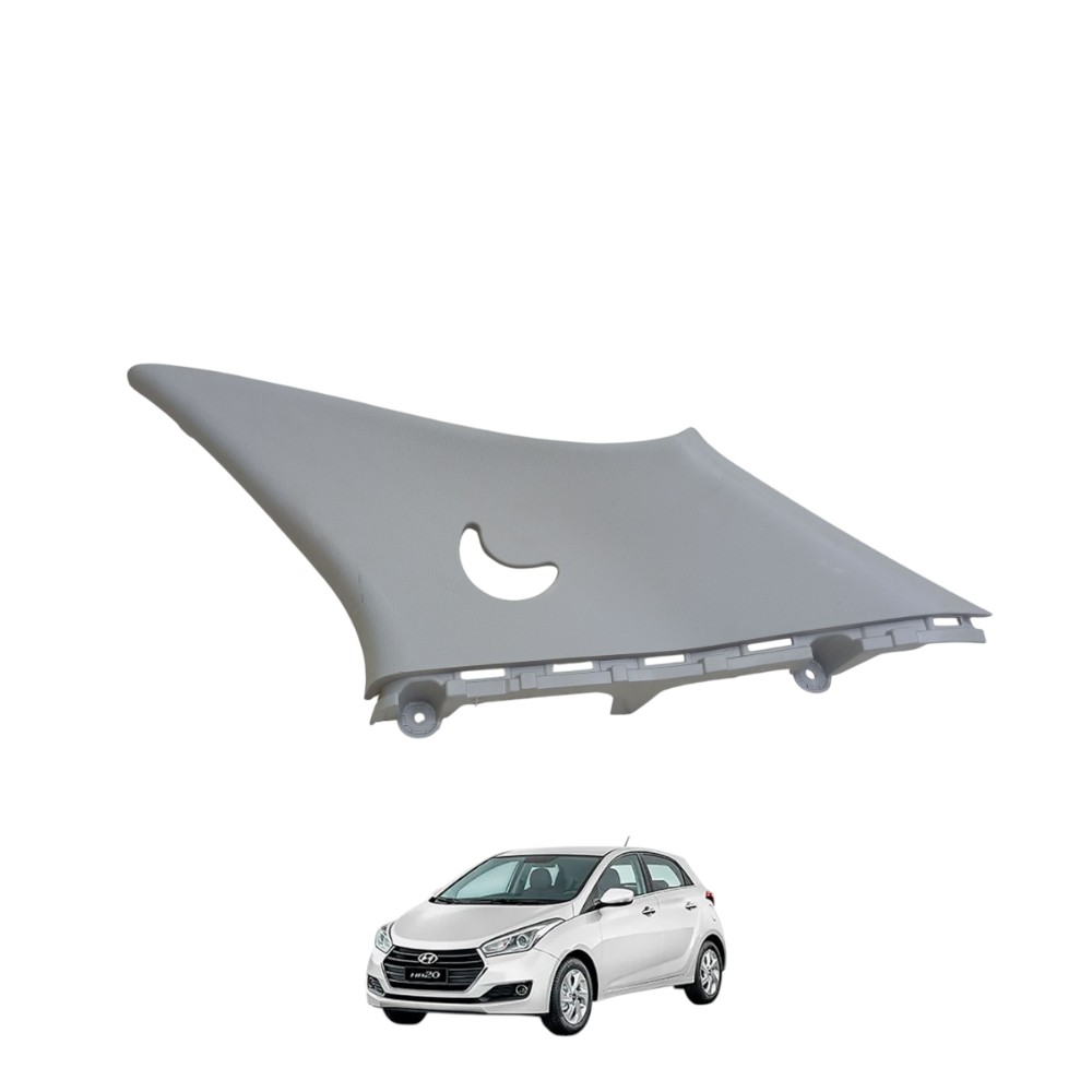 Moldura Lateral Hb20 Hatch Tras Direito 2013 2014 A 2019