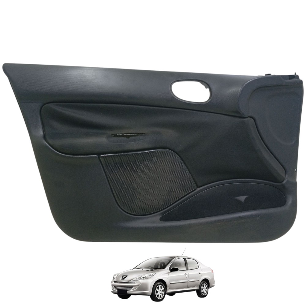 Forro Porta Dianteira Esquerda Peugeot 207 4 Portas