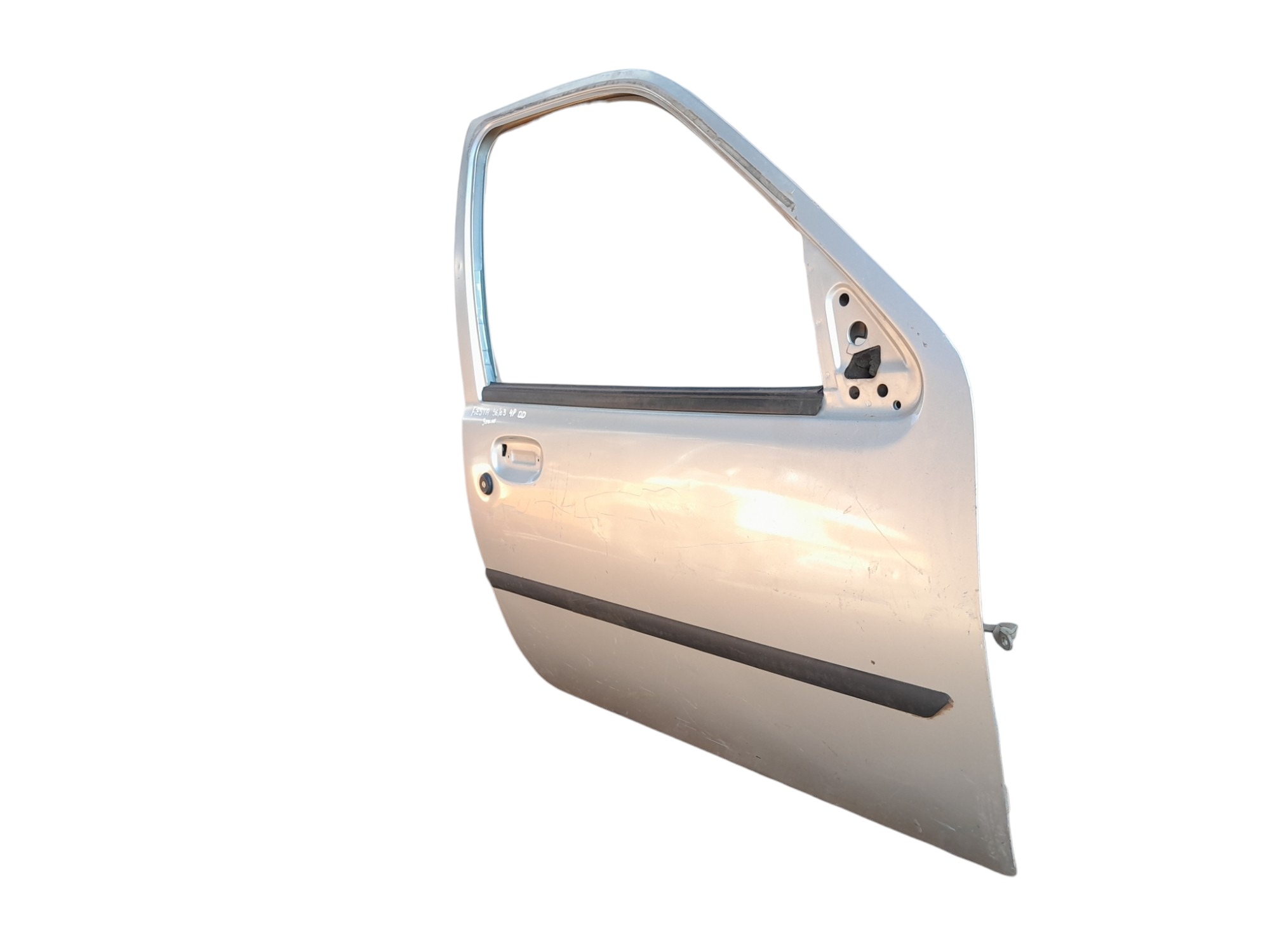 Porta Dianteira Direita Ford Fiesta 1996 A 2003  Dianteira Direito Prata 3