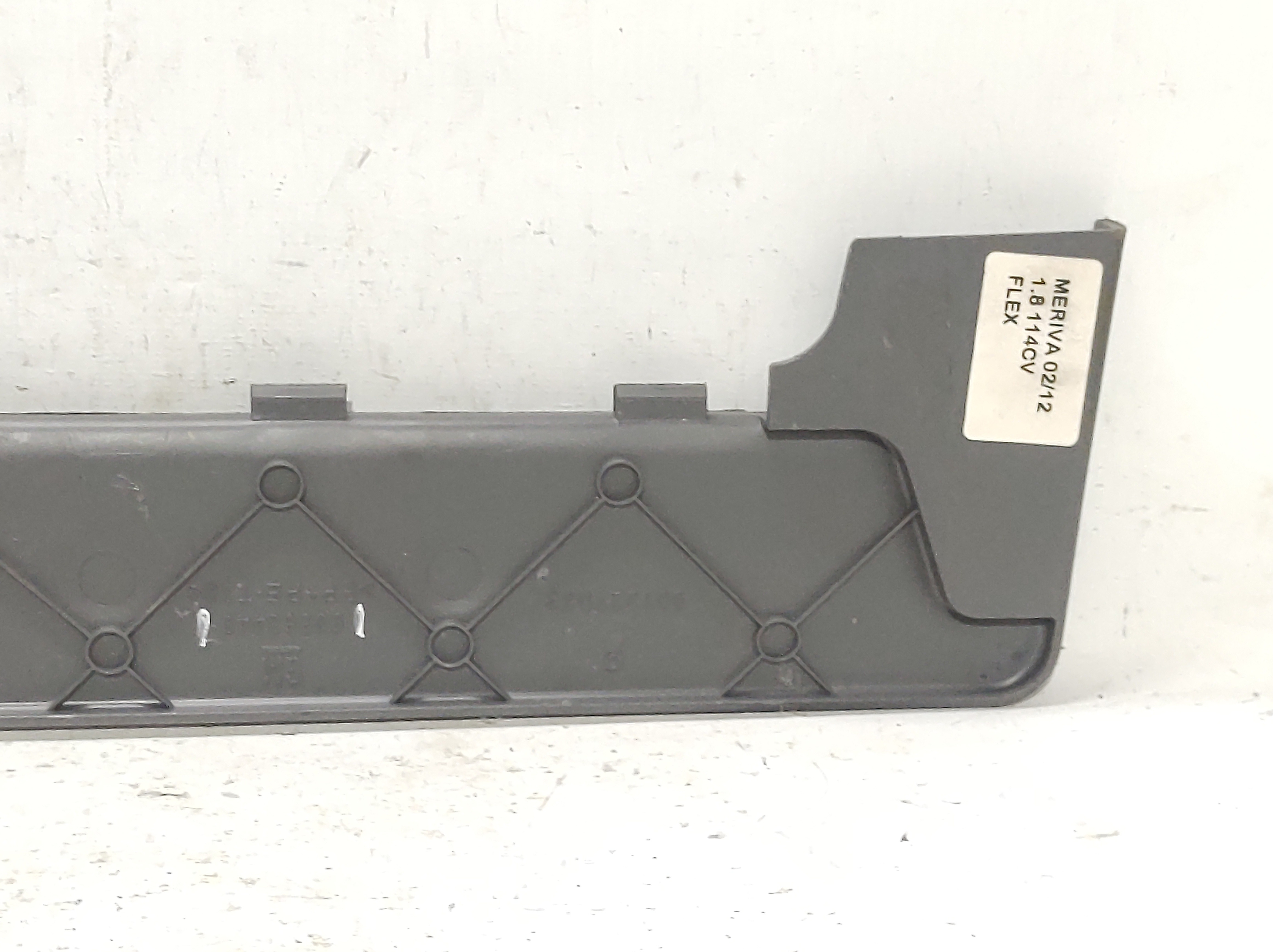 Moldura Soleira Traseira Esquerda Meriva 02 A 12 93363449 Cinza 7