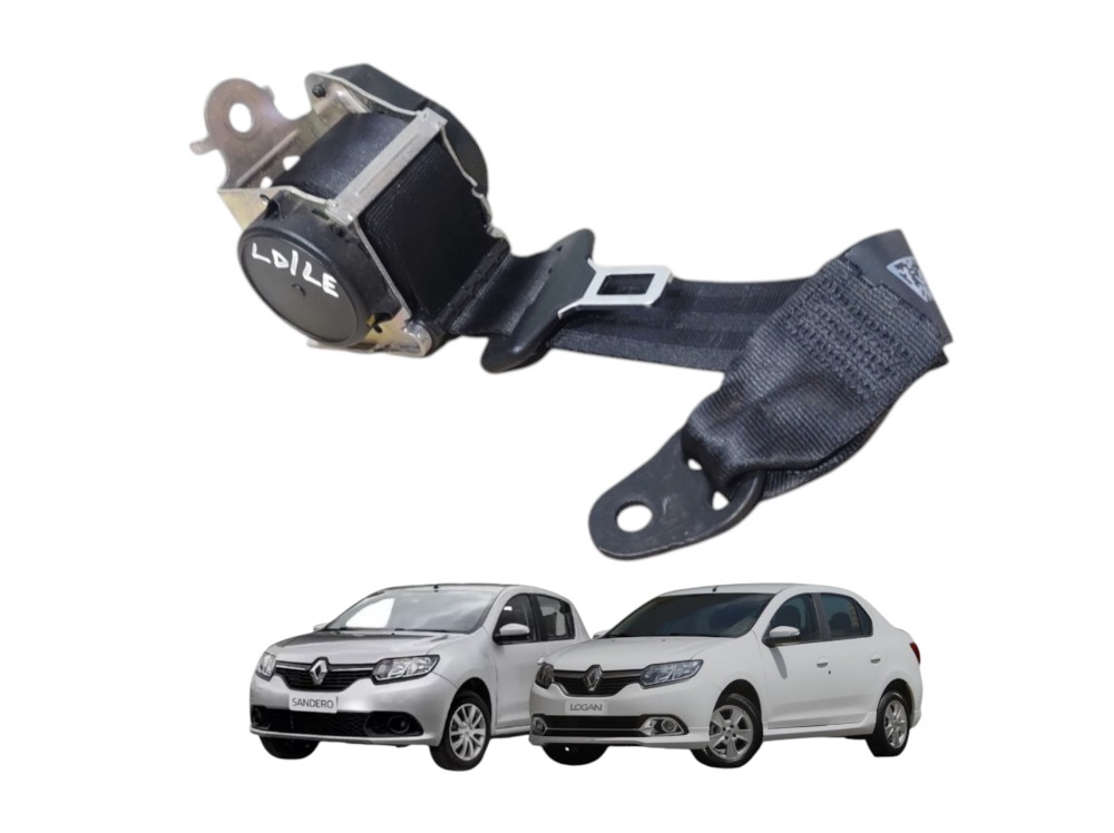 Cinto Segurança Traseiro D/e Logan Sandero 2016 A 2020 1