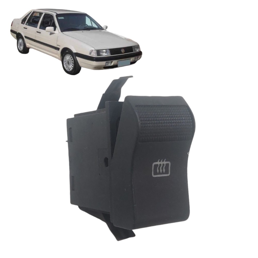 Botão Desembaçador Traseiro Quantum Santana 1991 A 1998
