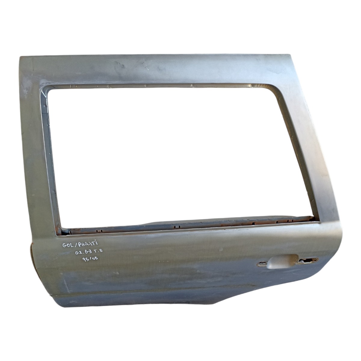 Porta Traseira Esquerda Volkswagen Gol Parati G2 G3 95/05 Traseira Esquerdo Prata 2