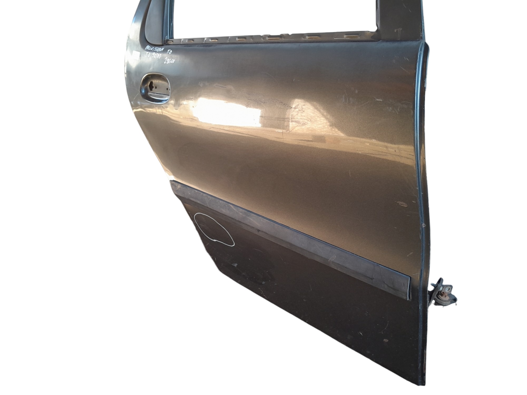 Porta Traseira Direita Fiat Palio Siena 1996/03 Original  Traseira Direita Prata 5