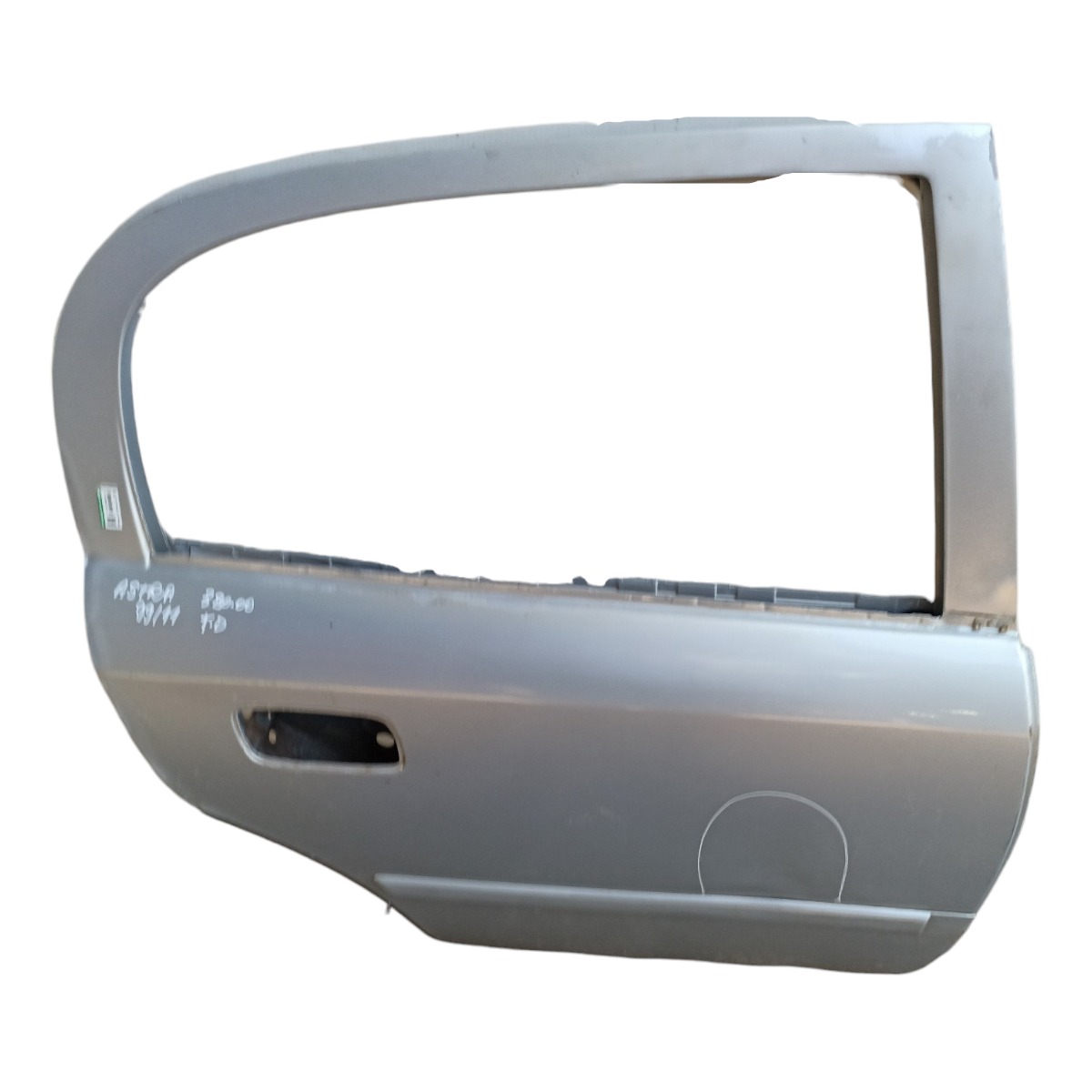 Porta Traseira Direita Chevrolet Astra 1999 A 2011 Detalhe Traseira Direito Prata 3