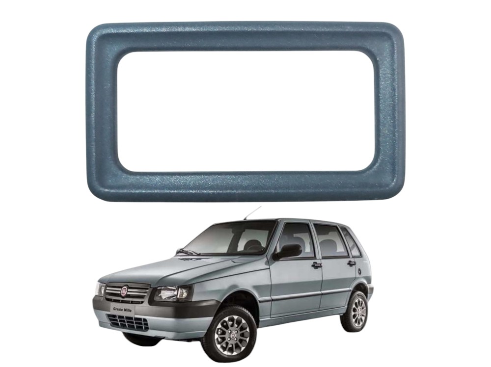 Moldura Maçaneta Interna Fiat Uno Mille 2004 A 2011 Original 1