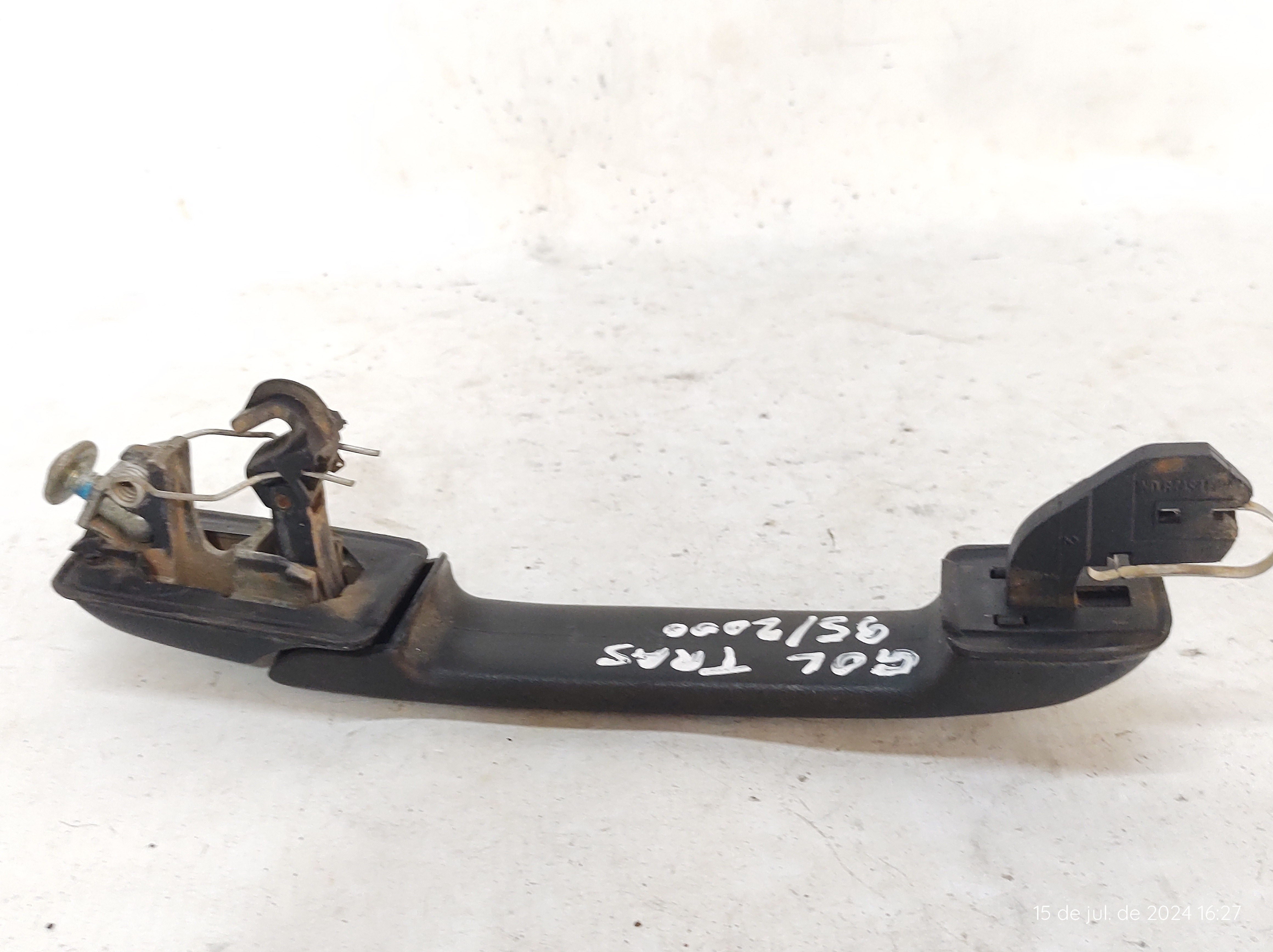 Maçaneta Traseira Ambo Lados Gol Parati G2 95 A 00 372337206 Preto Traseira 4