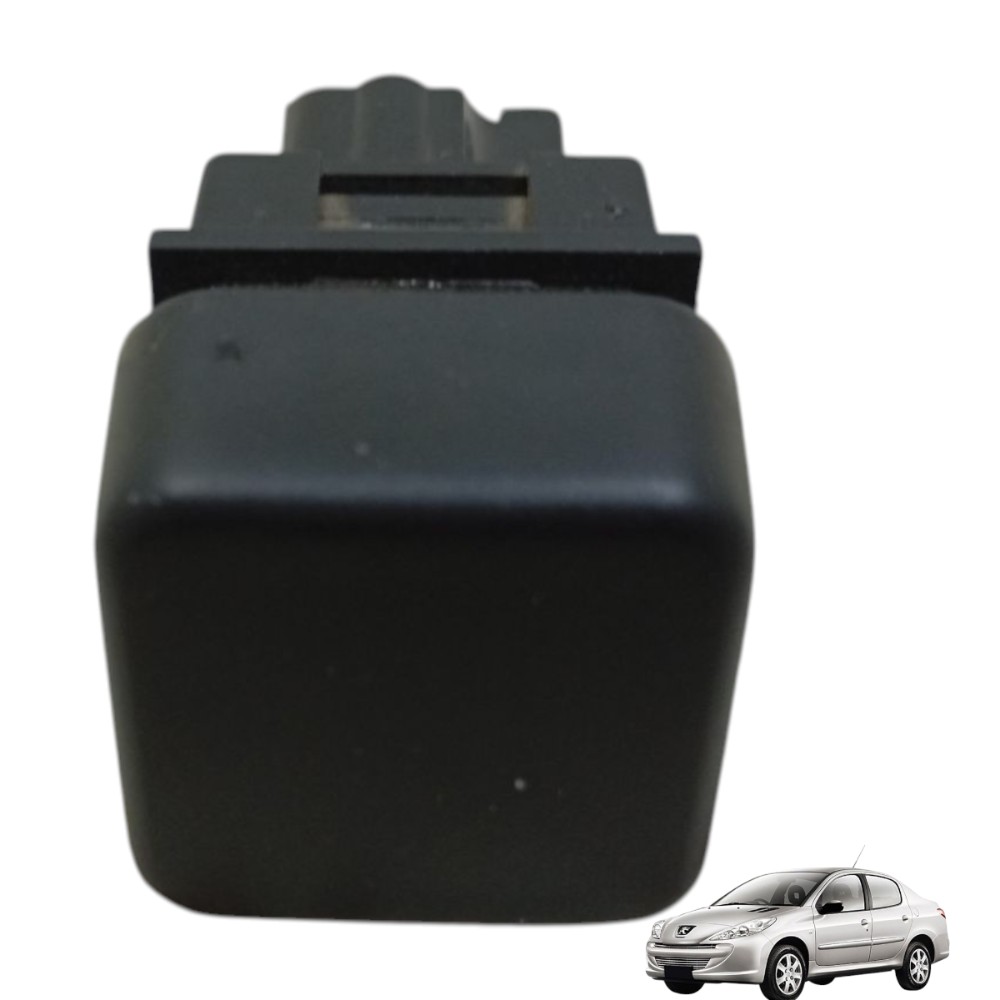 Botao Falso Painel Peugeot 207 2008 2009 A 2014 Preto