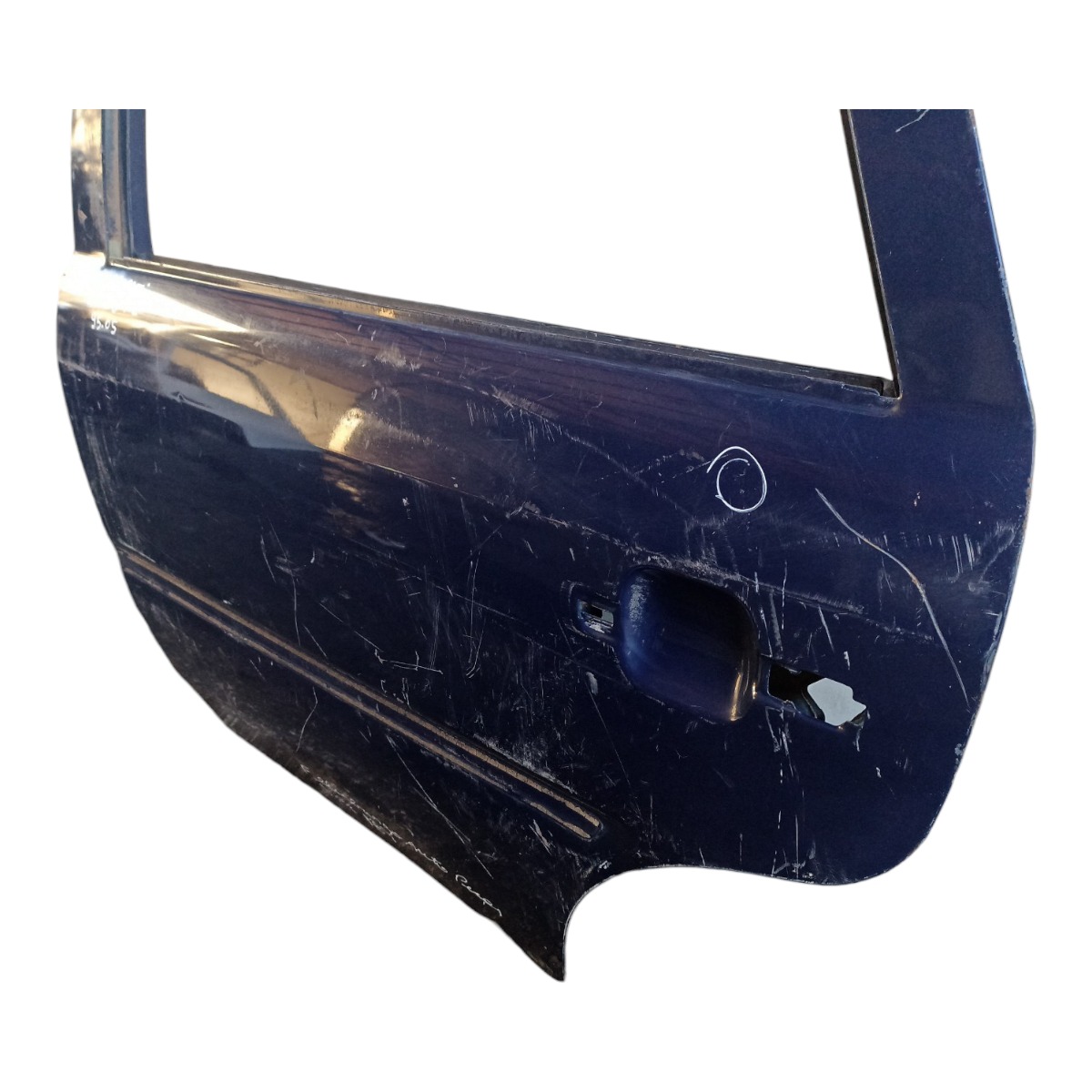 Porta Traseira Esquerda Volkswagen Gol Parati G2 G3 96/95 Traseira Esquerdo Azul 4