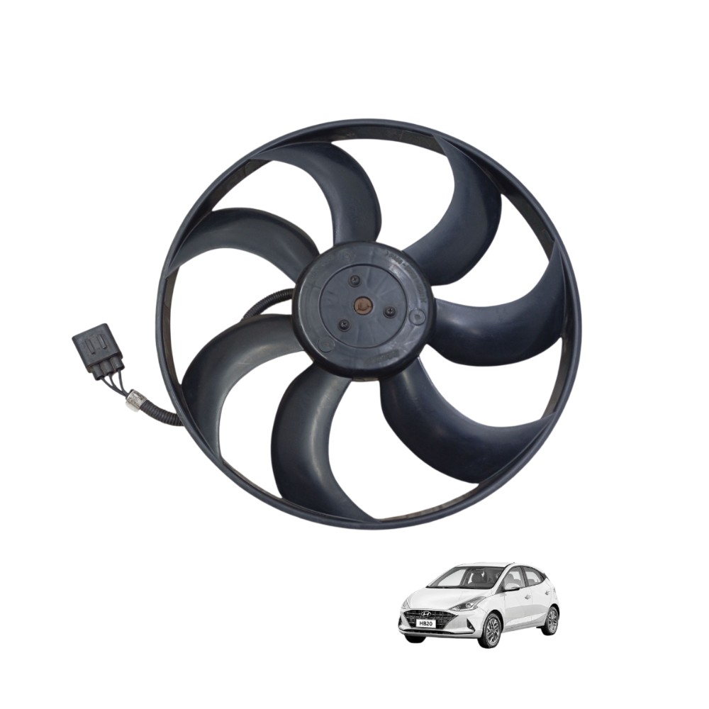 Ventoinha Radiador Hb20 1.0 3cc 2020 2021 2022 Original 1