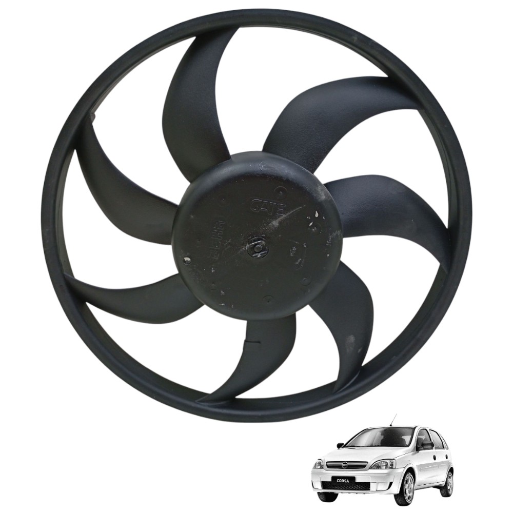 Ventoinha Radiador Corsa Max Joy S/ar 2003 2004 2005 A 2011