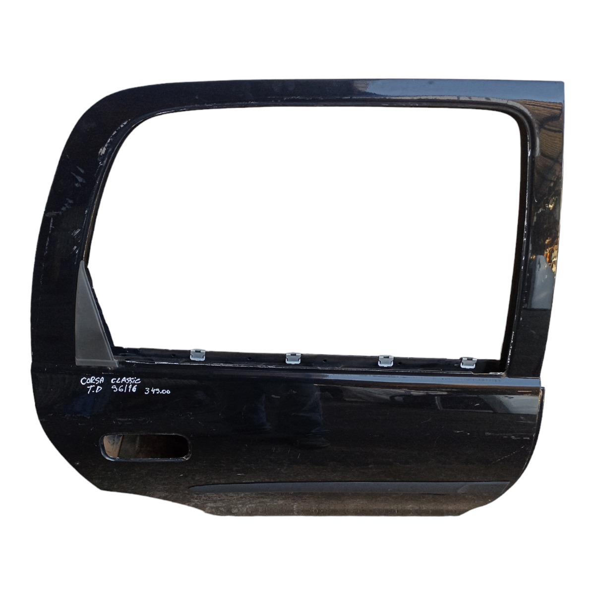 Porta Traseira Direita Chevrolet Corsa Classic 1996/16 Origi Traseira Direito Preto 4