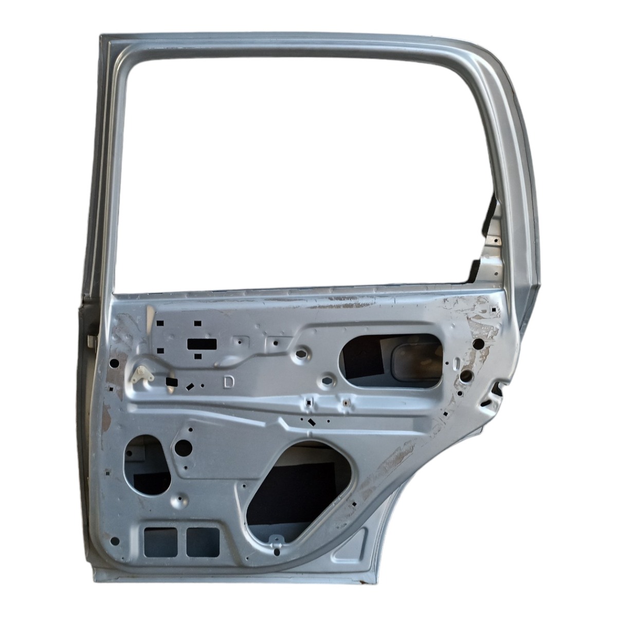 Porta Traseira Direita Gm Corsa Classic 1996/16 Filé Origina Traseira Direito Prata 5