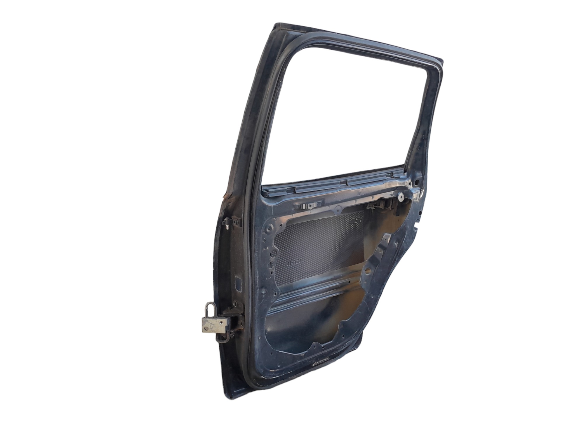 Porta Traseira Direita Volkswagen Polo Hacth 2003/2012 Traseira Direita Preto 6