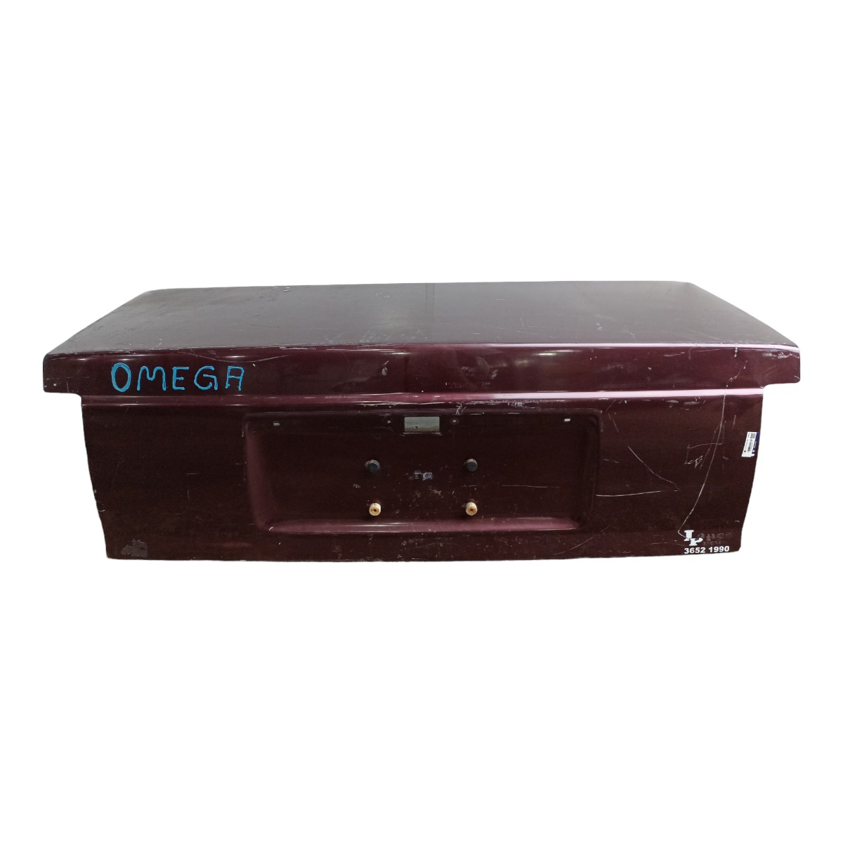 Tampa Traseira Chevrolet Omega 1992 93 94 95 96 97 98 Origin Vermelho