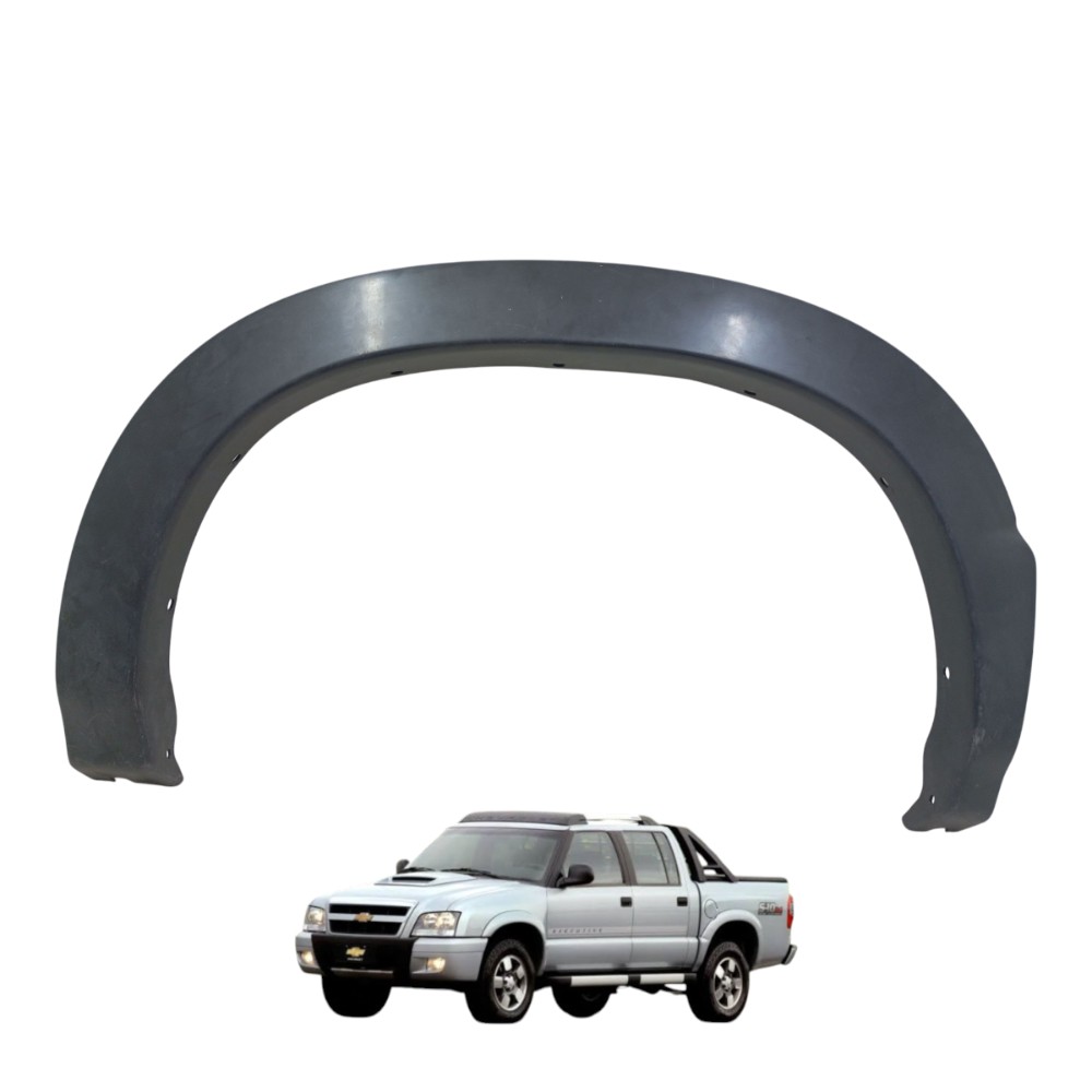 Moldura S-10 Tras Direita 2006 2007 2008 2009 2010 2011