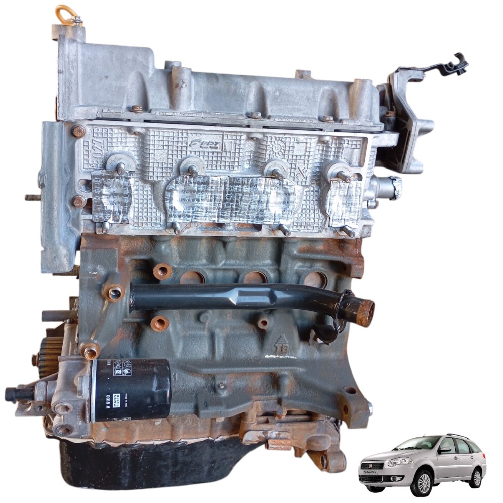 Motor Parcial Palio Weekend Siena Strada 1.4 Fire 86cv