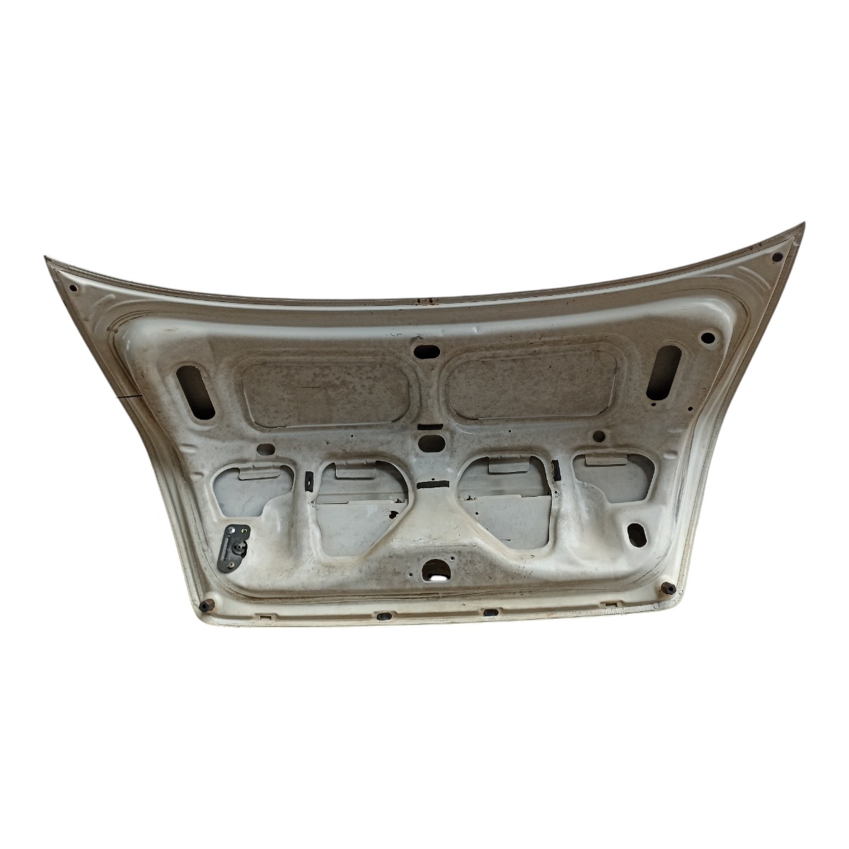 Tampa Traseira Fiat Siena Fire 2001 2002 2003 C/avaria Branco 6