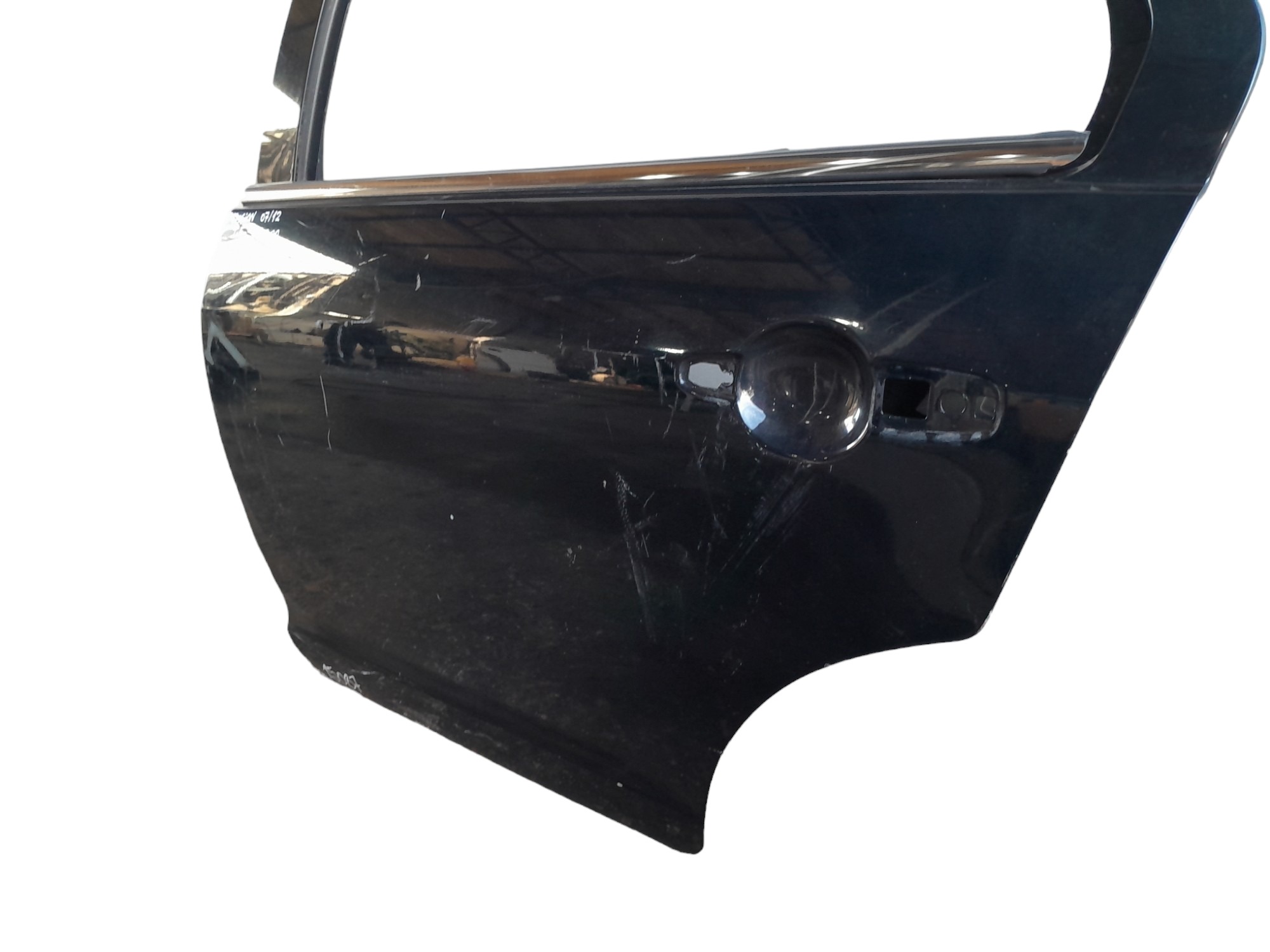 Porta Traseira Esquerda Ford Fusion 2007 A 2012 Traseira Esquerdo Preto 2