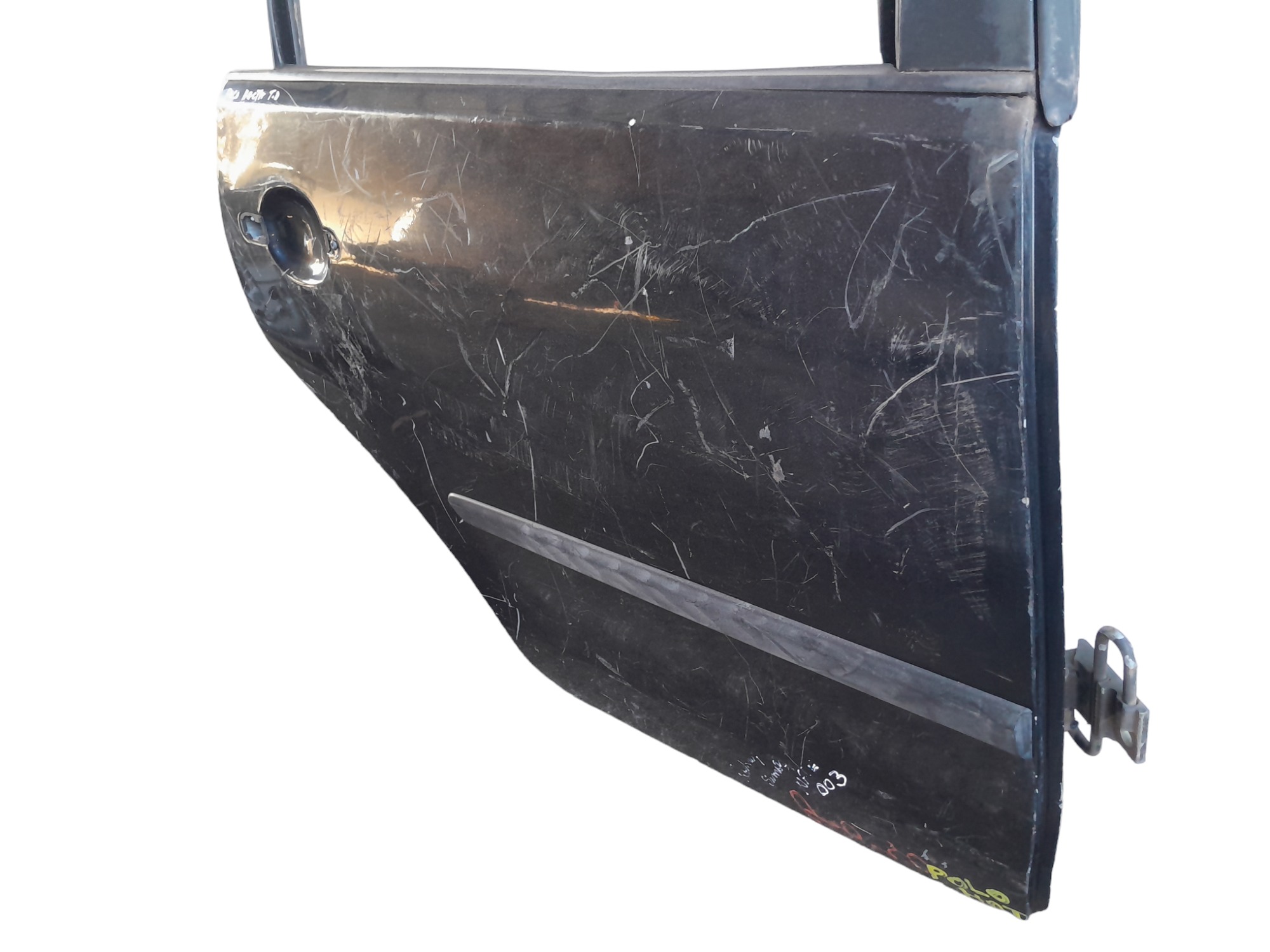 Porta Traseira Direita Volkswagen Polo Hacth 2003/2012 Traseira Direita Preto 2