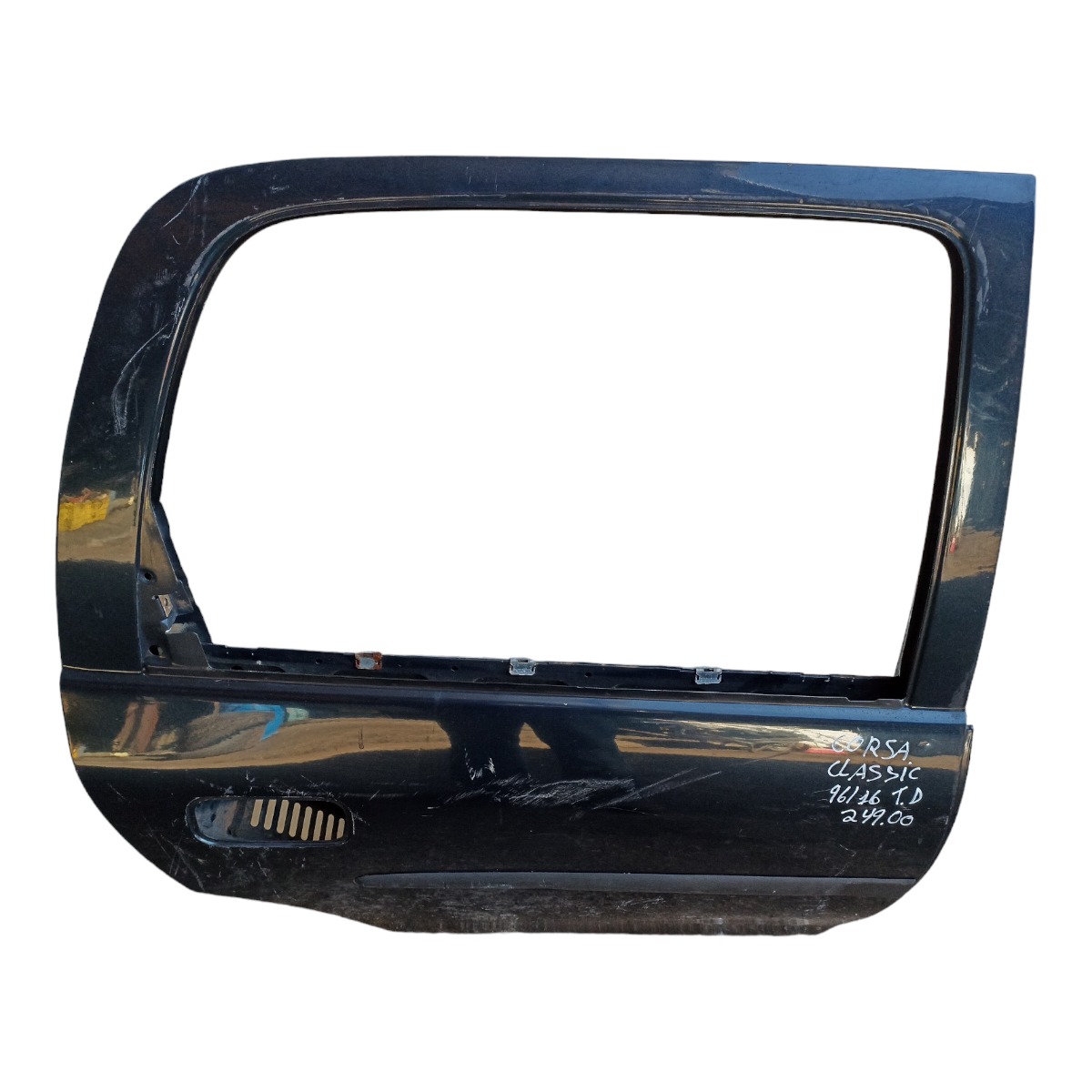Porta Traseira Direita Chevrolet Corsa Classic 96/16 Origina Traseira Direito Azul 4