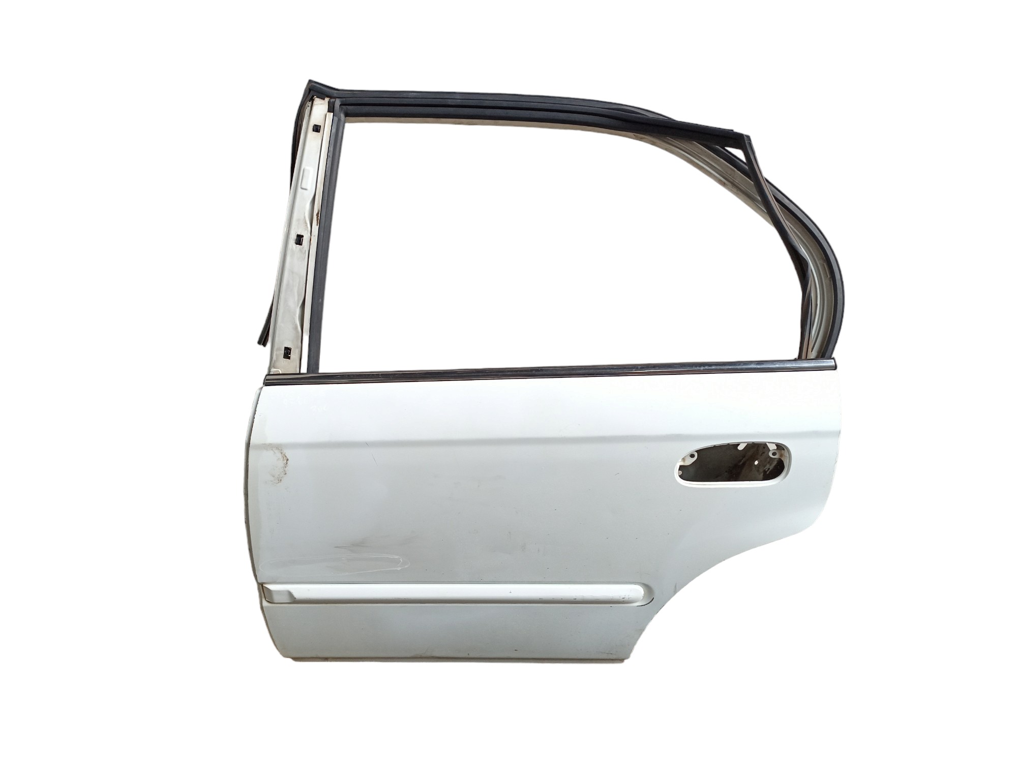 Porta Traseira Esquerda Honda Civic 1997 A 2000  Traseira Esquerdo Branco 1