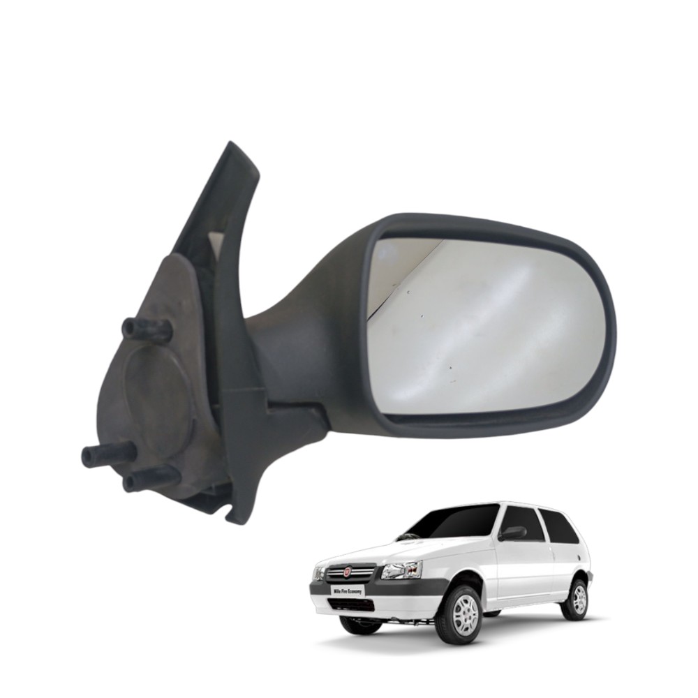 Retrovisor Uno 2p Direito S/regulagem 2004 2005 2006 A 2011