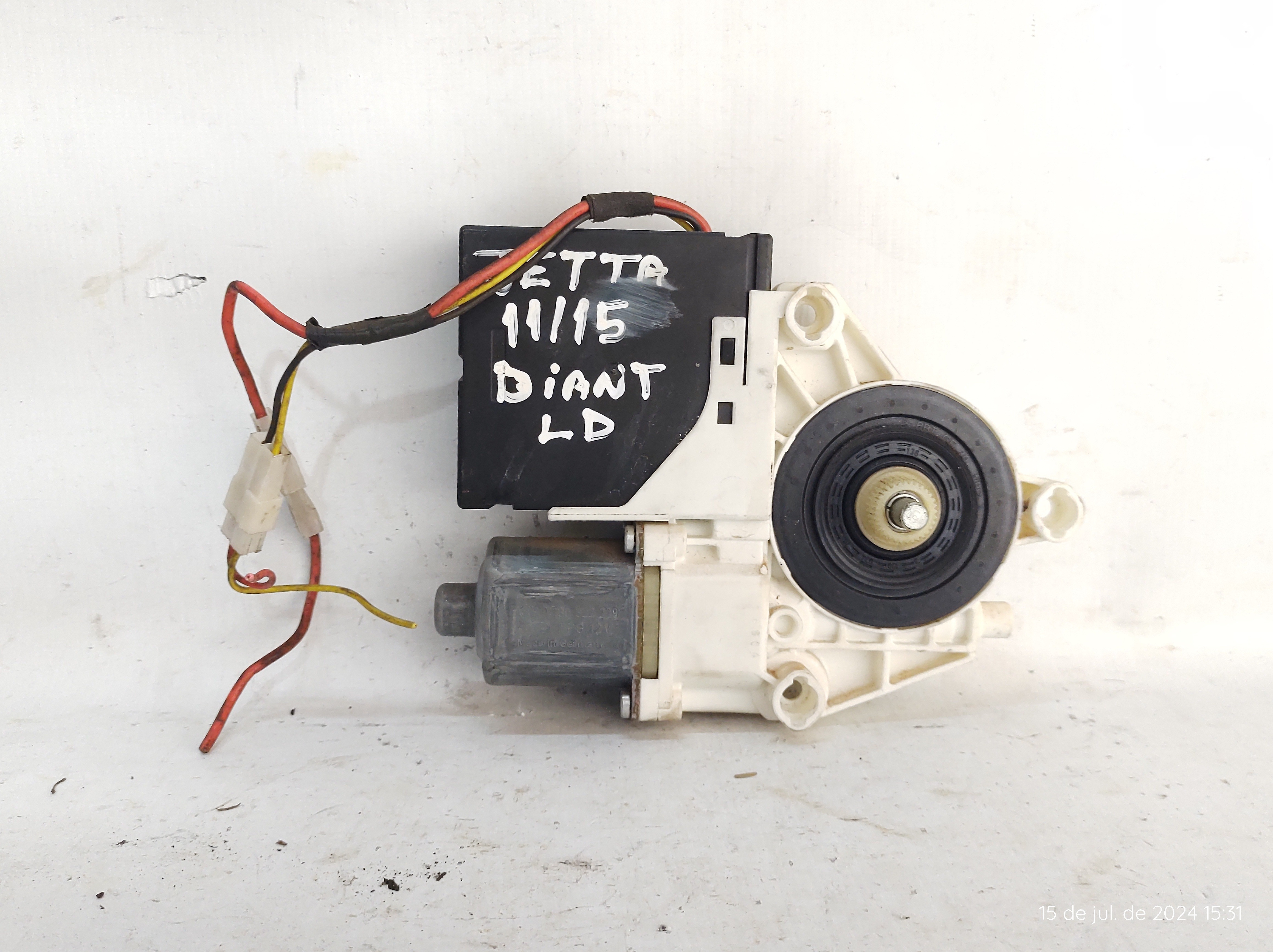 Motor Vidro Elétrico Diante Direito Jetta 11 A 15 0130822229 3
